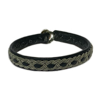 ブレスレット saami Crafts レザーブレスレット BLK ブラック
