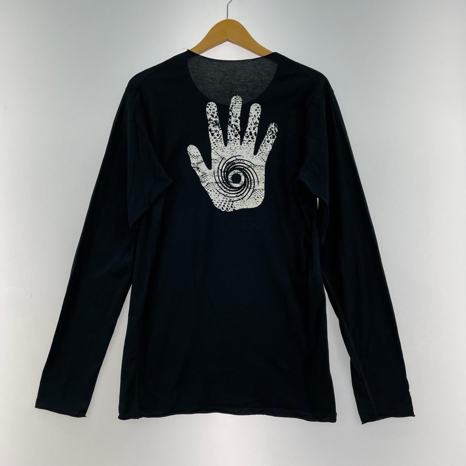 長袖Tシャツ 黒 S ブラック