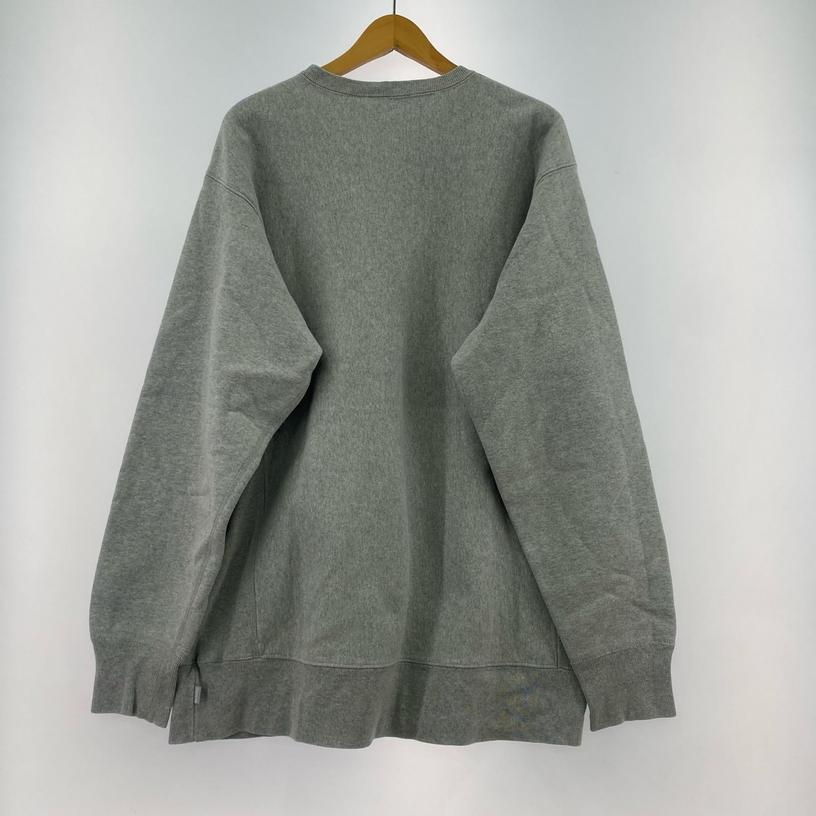 スウェット 初期 カレッジロゴスウェット グレー (XL) グレー