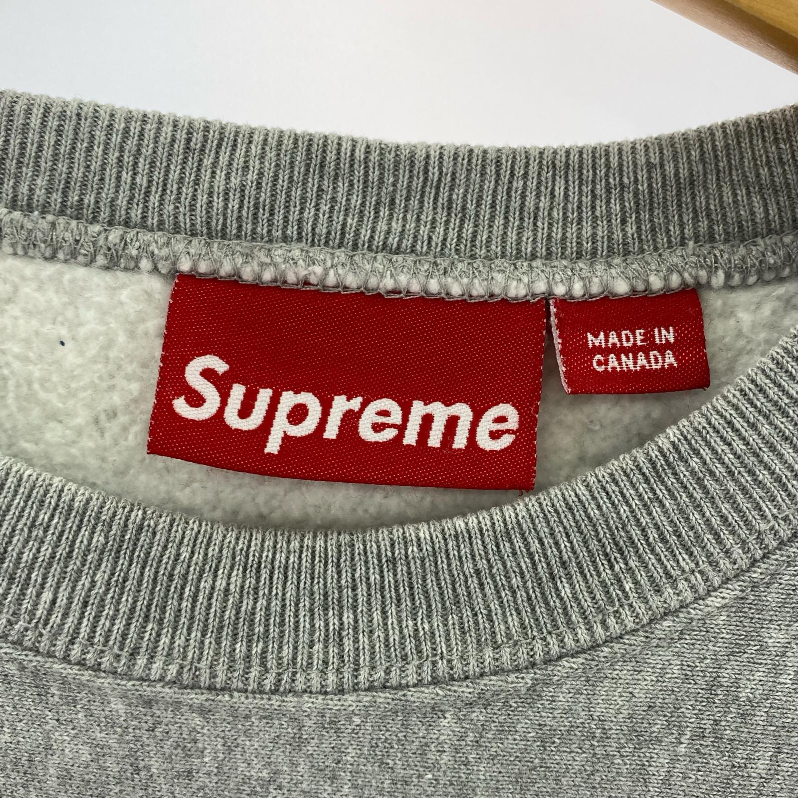 スウェット 初期 カレッジロゴスウェット グレー (XL) グレー