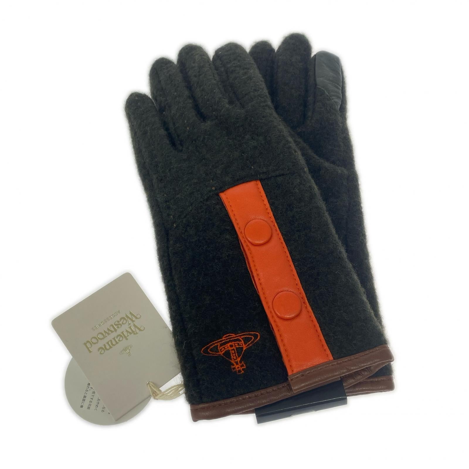その他アクセサリー Vivienne Westwood 手袋 21-22cm ブラック