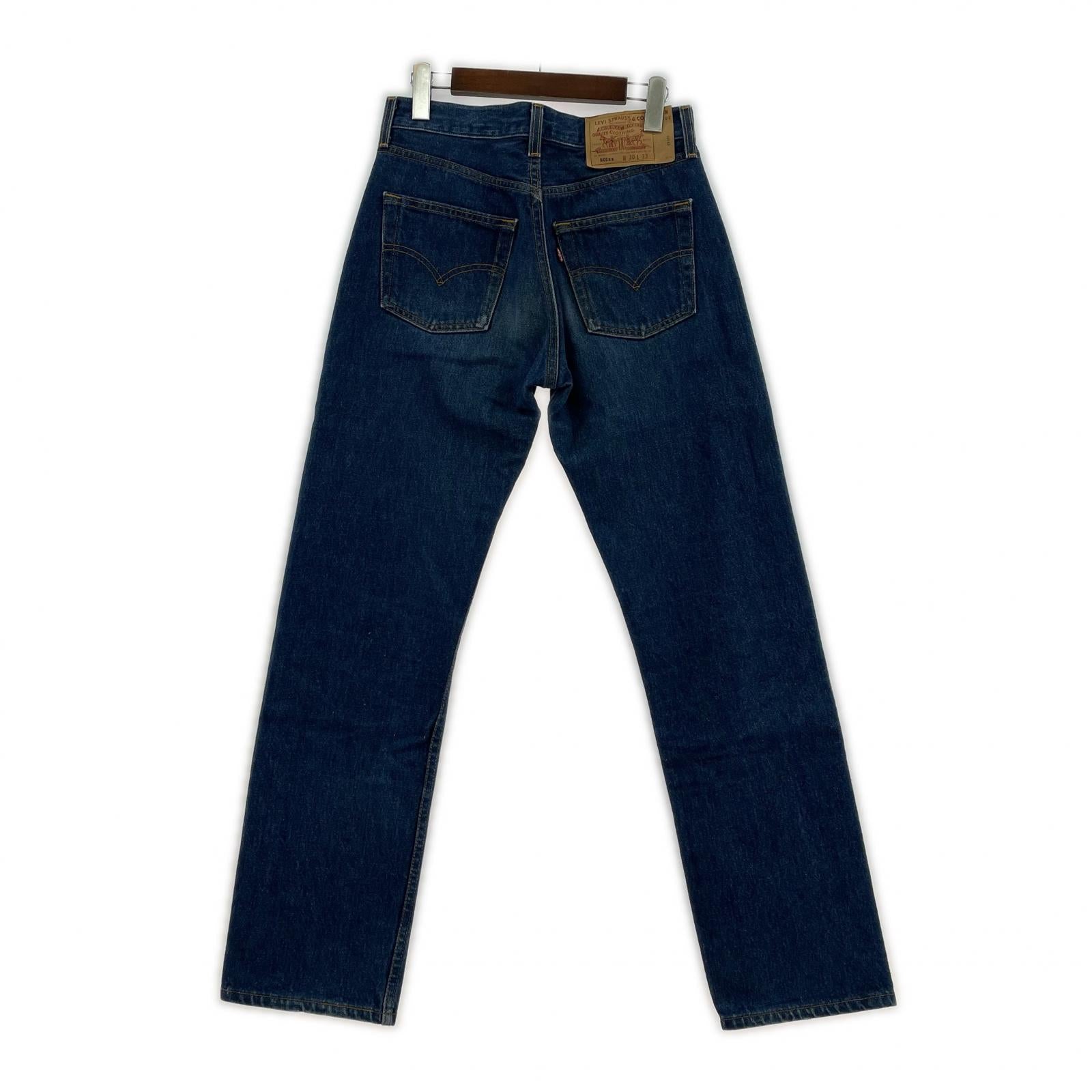 デニムパンツ 501xx usa製 W30L33 ブルー