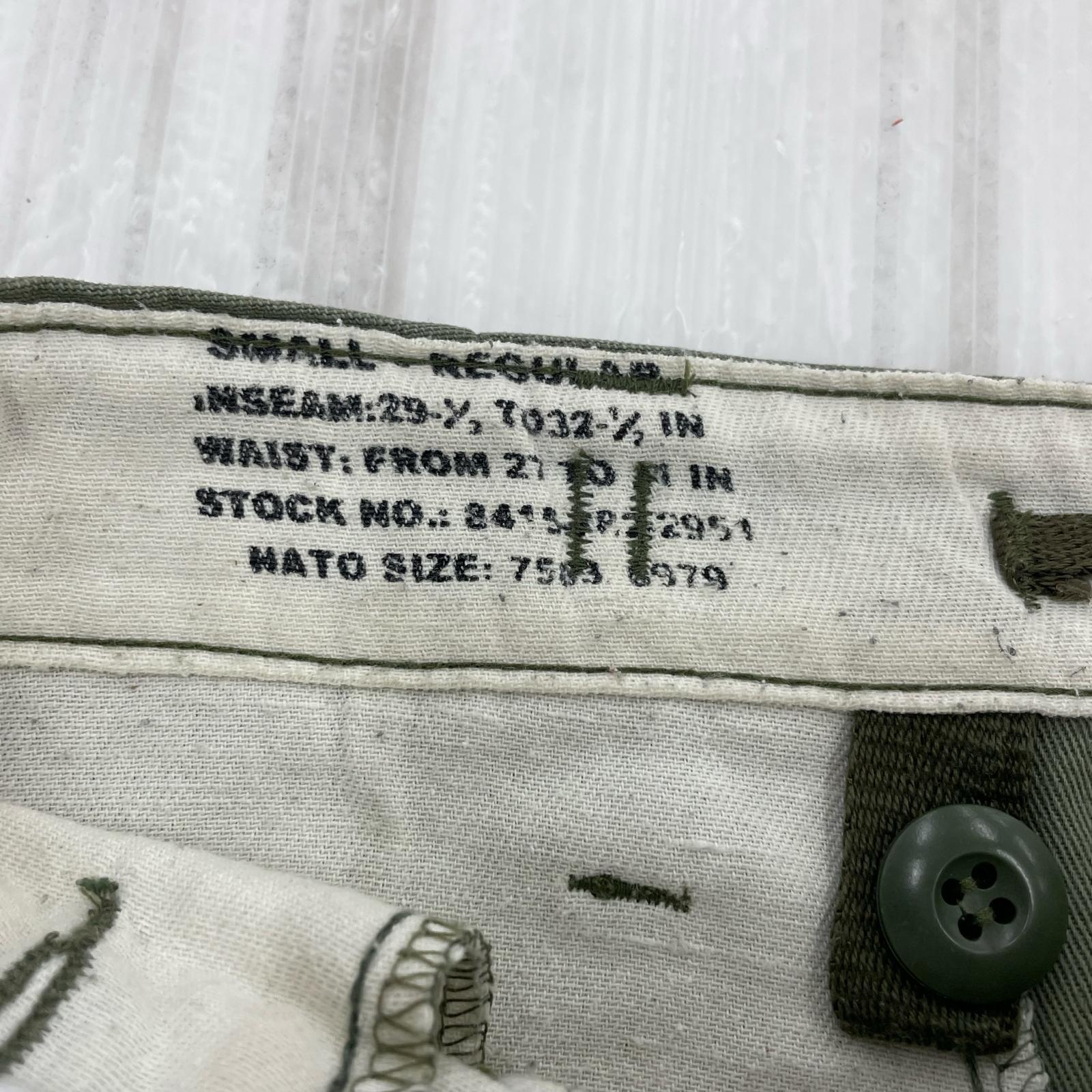 パンツ U.S.ARMY 1962年製 M-51 Field Pant S-R S