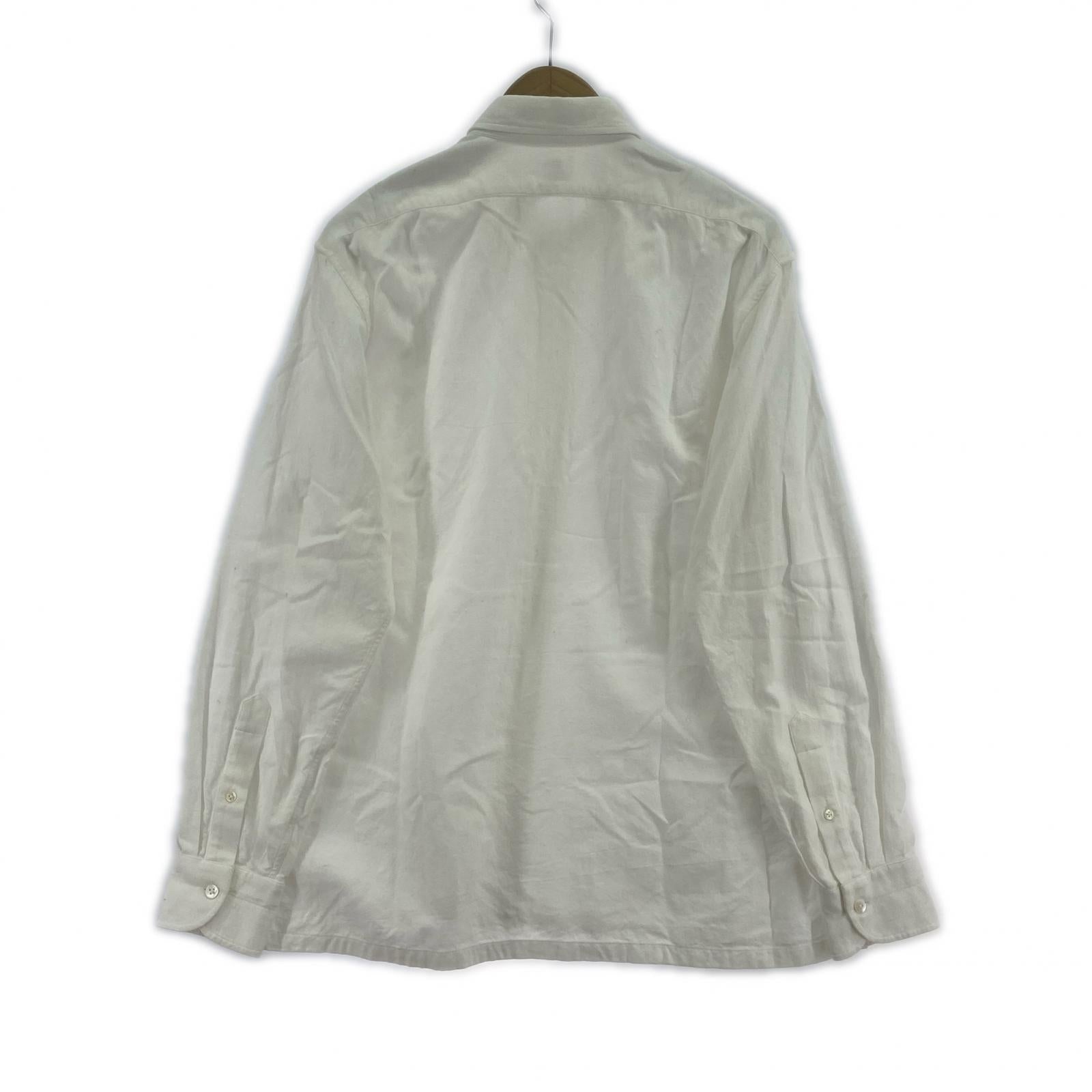 長袖シャツ PERIOD FEATURES kurta シャツ ホワイト