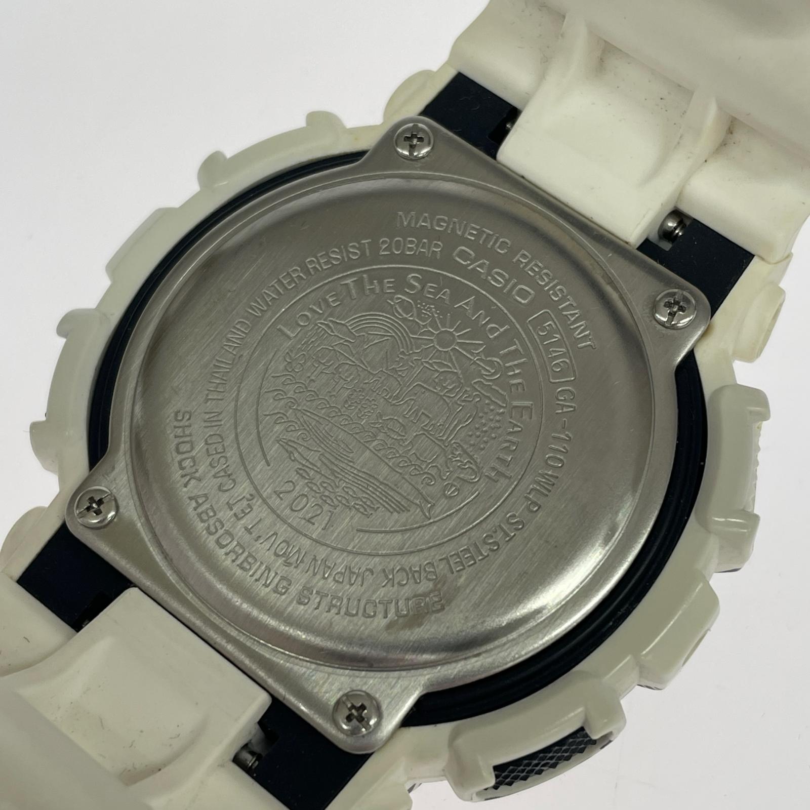 腕時計 GA-110WLP ホワイト