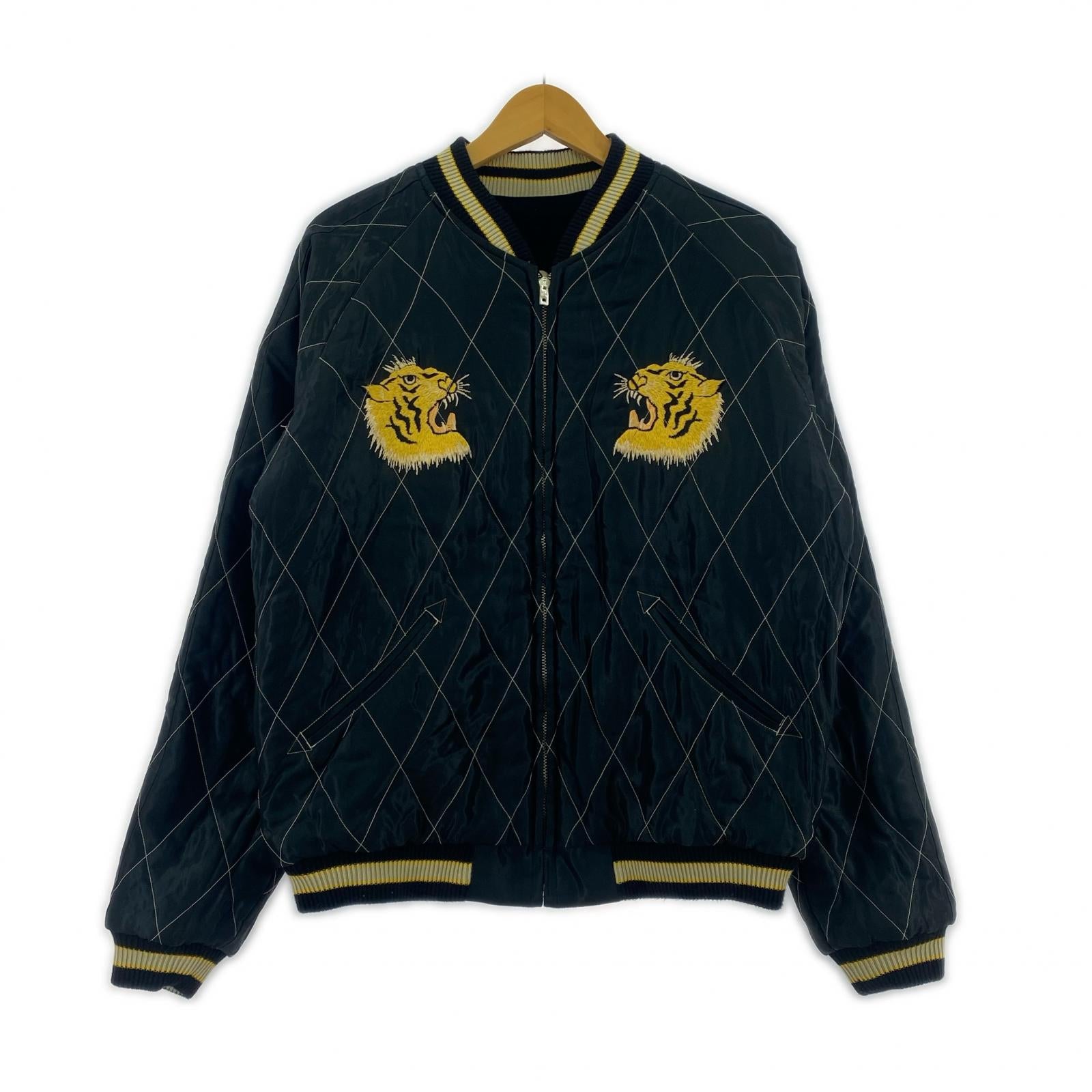 ジャケット テーラー東洋 25AW リバーシブルスカジャン (L) 虎×富士 L