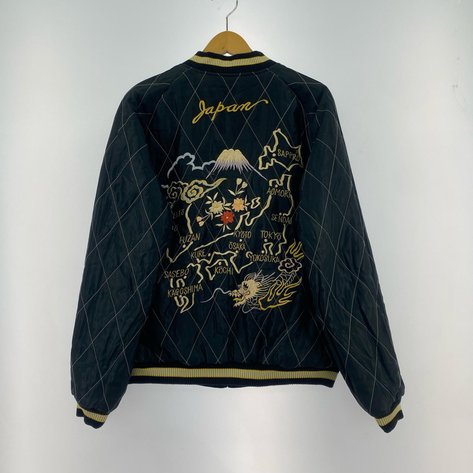 ジャケット テーラー東洋 25AW リバーシブルスカジャン (L) 虎×富士 L
