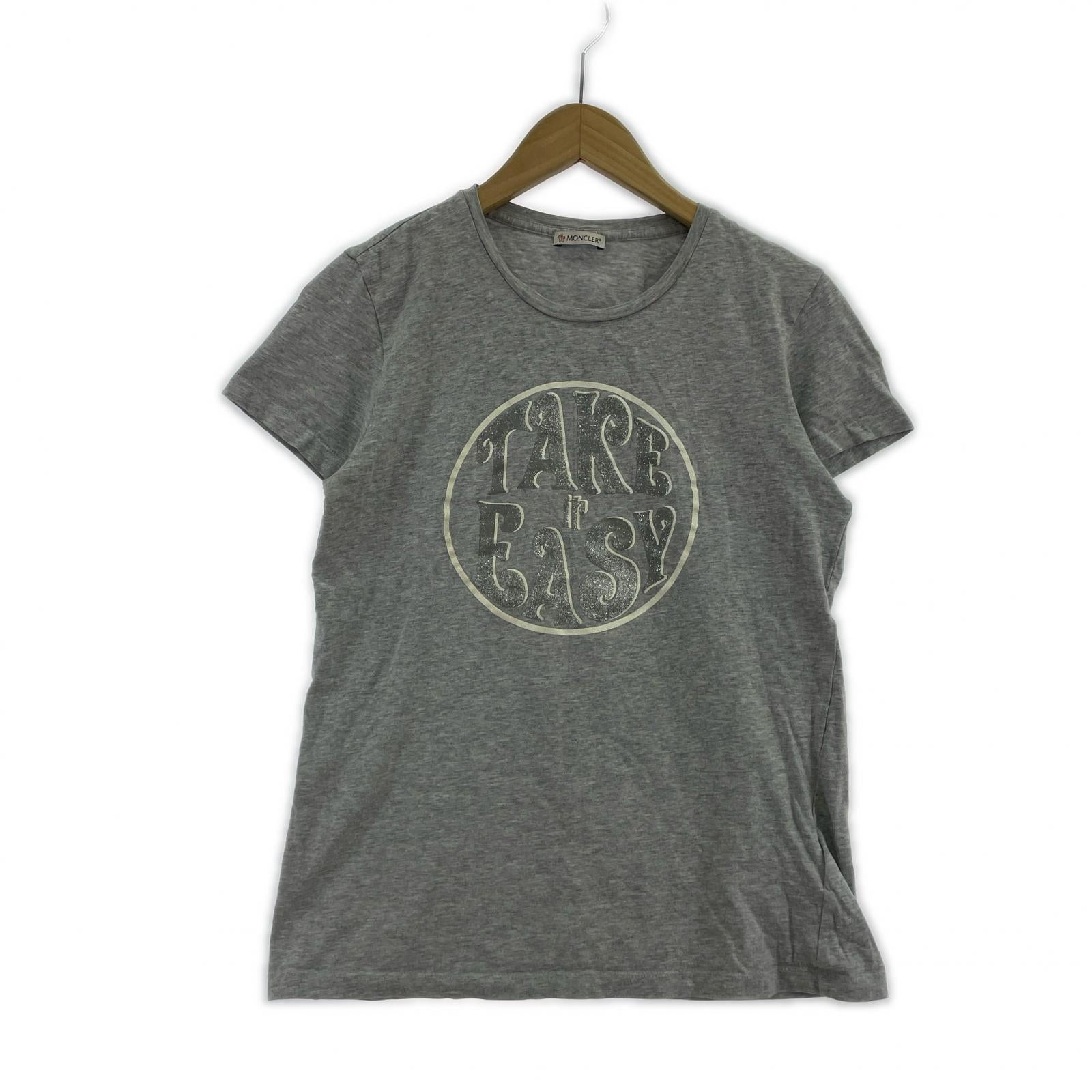 半袖Tシャツ TAKE IT EASY/T-SHIRT GIROCOLLO/L L グレー