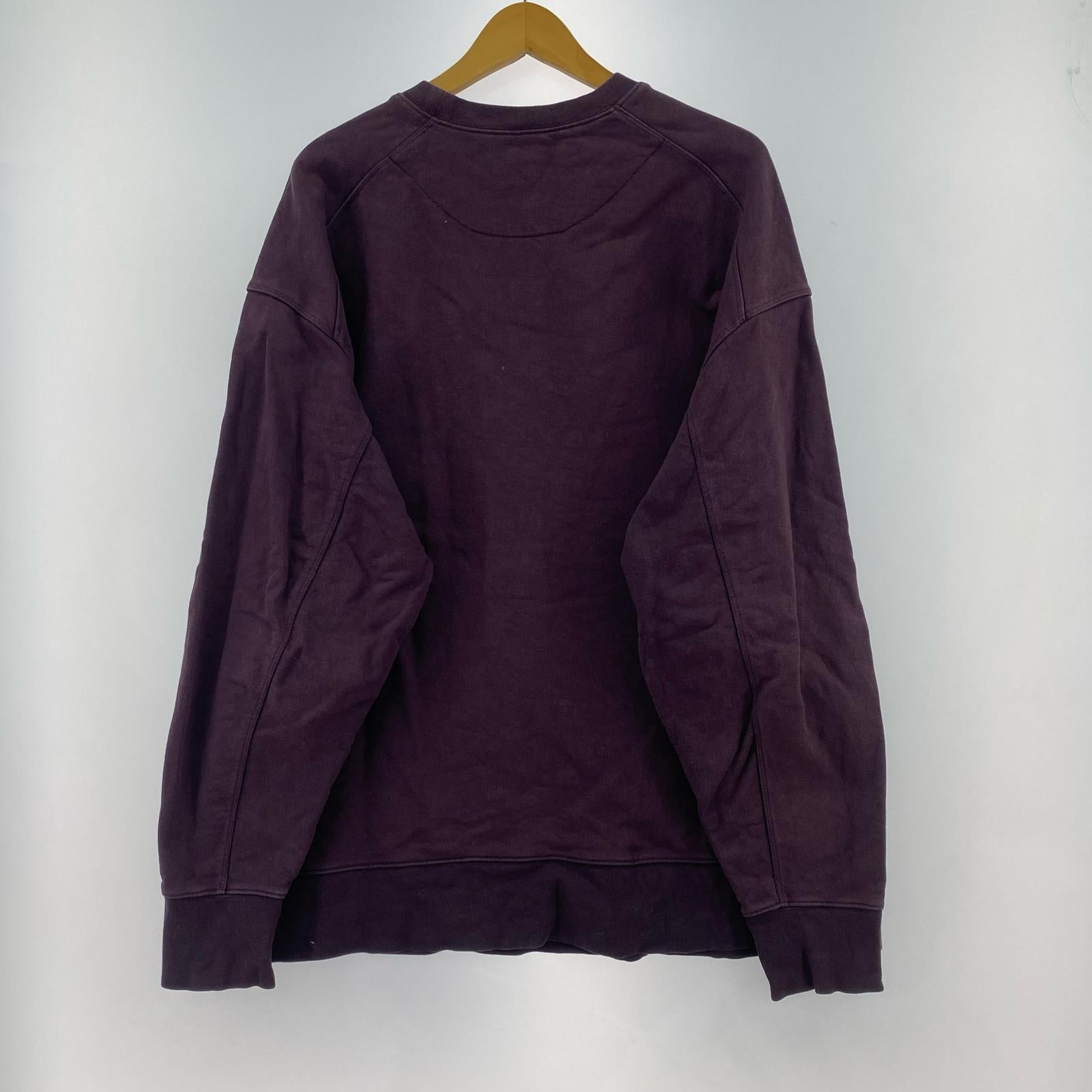 スウェット CLASSIC CHEST LOGO CREW L パープル