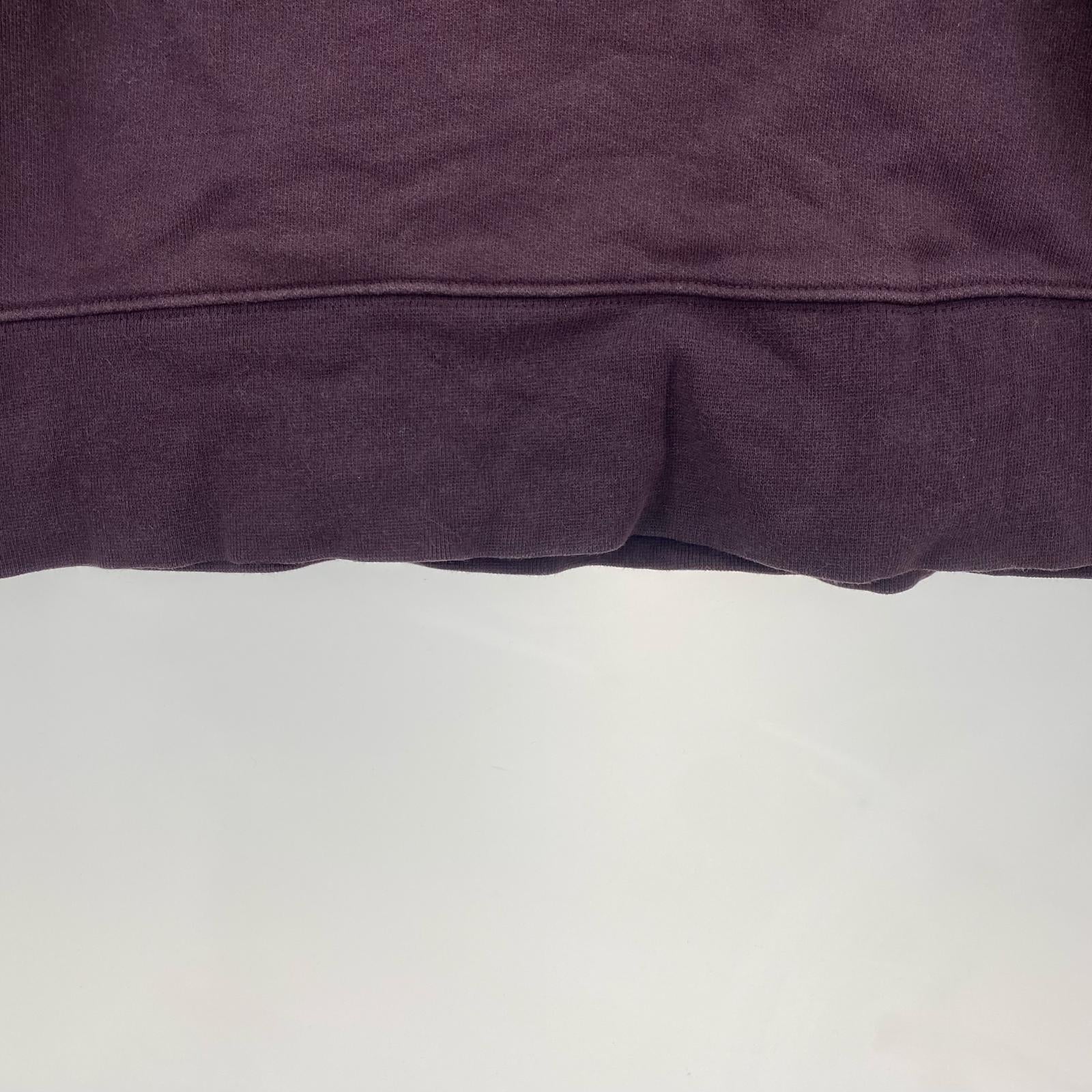 スウェット CLASSIC CHEST LOGO CREW L パープル