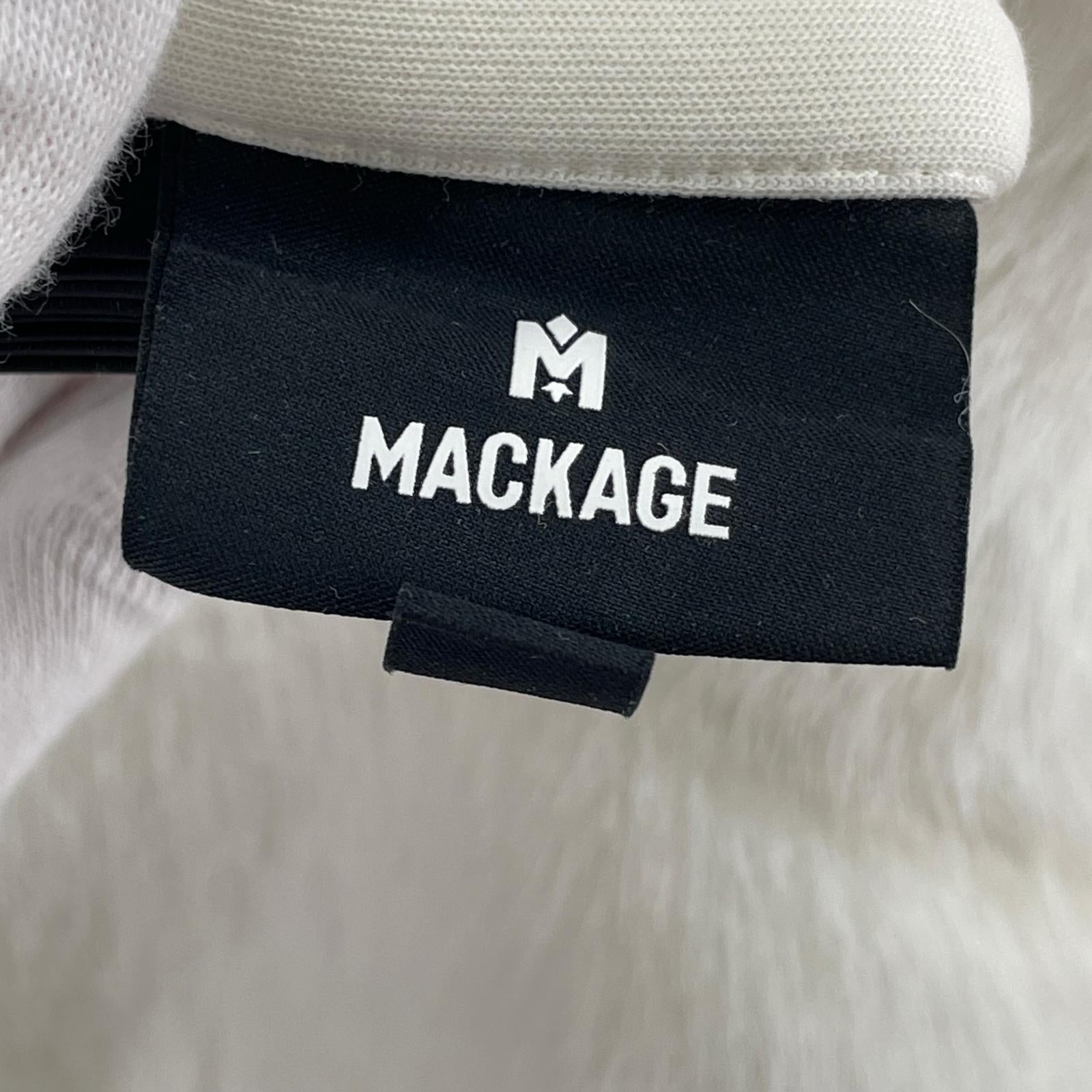 ジャケット MACKAGE GWENDAL エコファージャケット S ホワイト S ホワイト