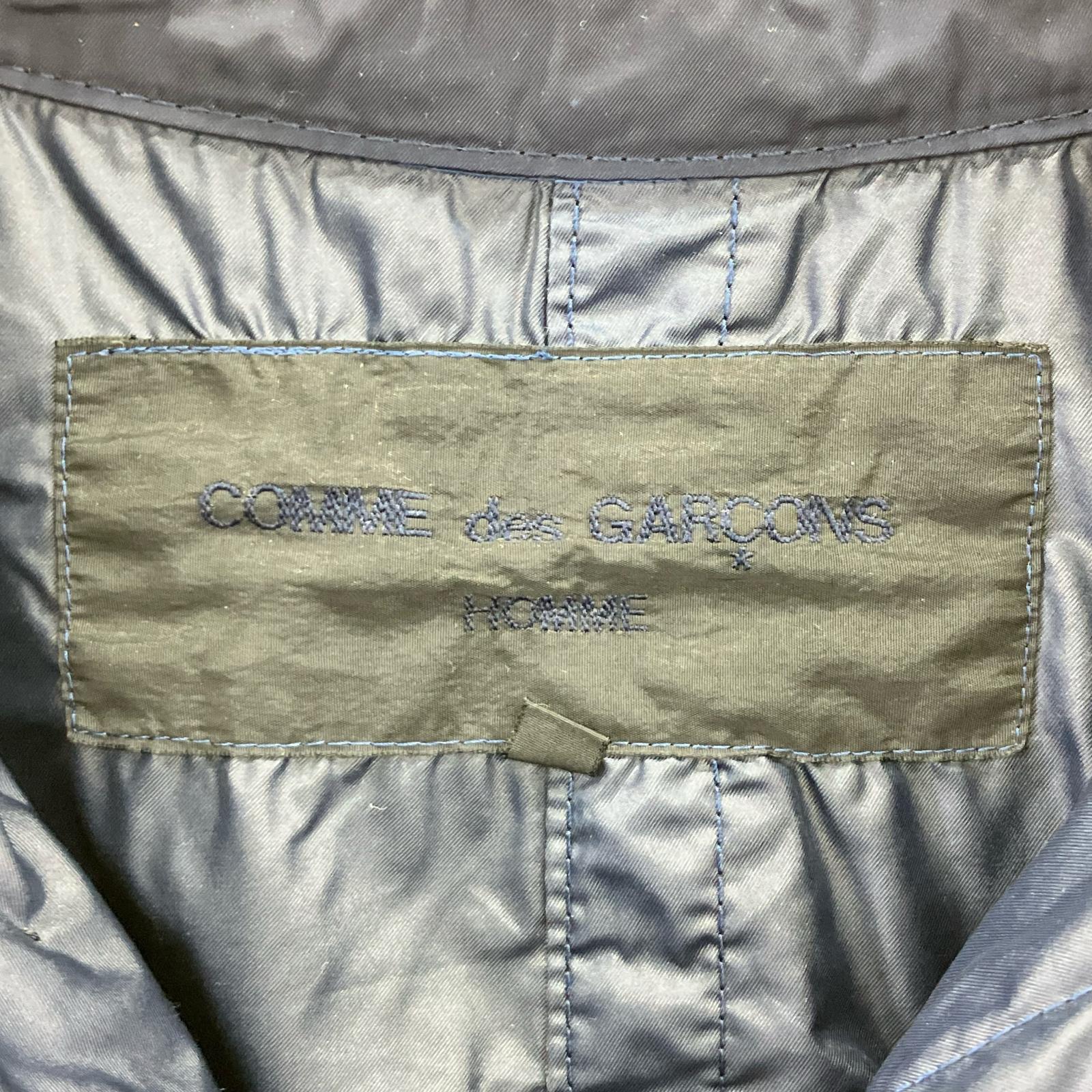 ジャケット ナイロン ショートトレンチ 紺 XS PO-C006