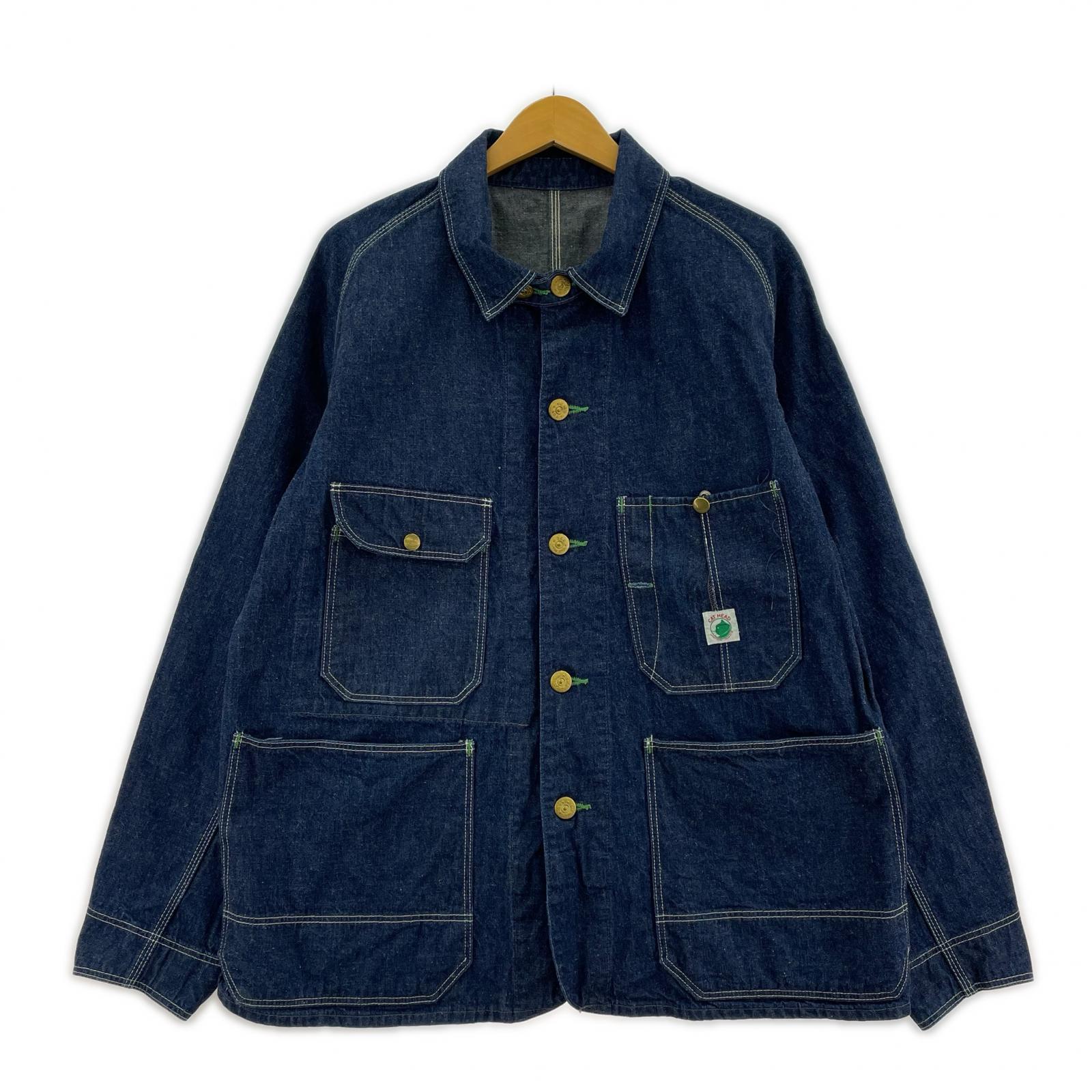 デニムジャケット CAT HEAD JACKET インディゴ