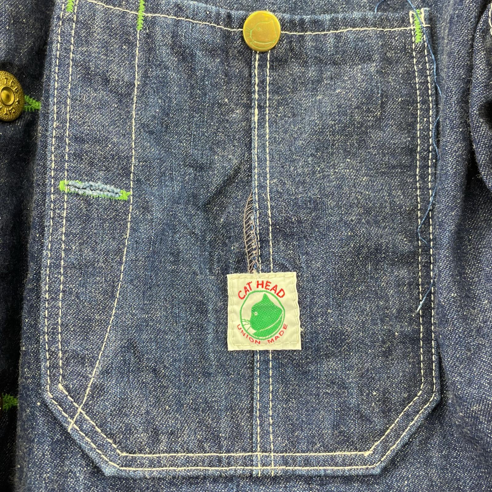デニムジャケット CAT HEAD JACKET インディゴ