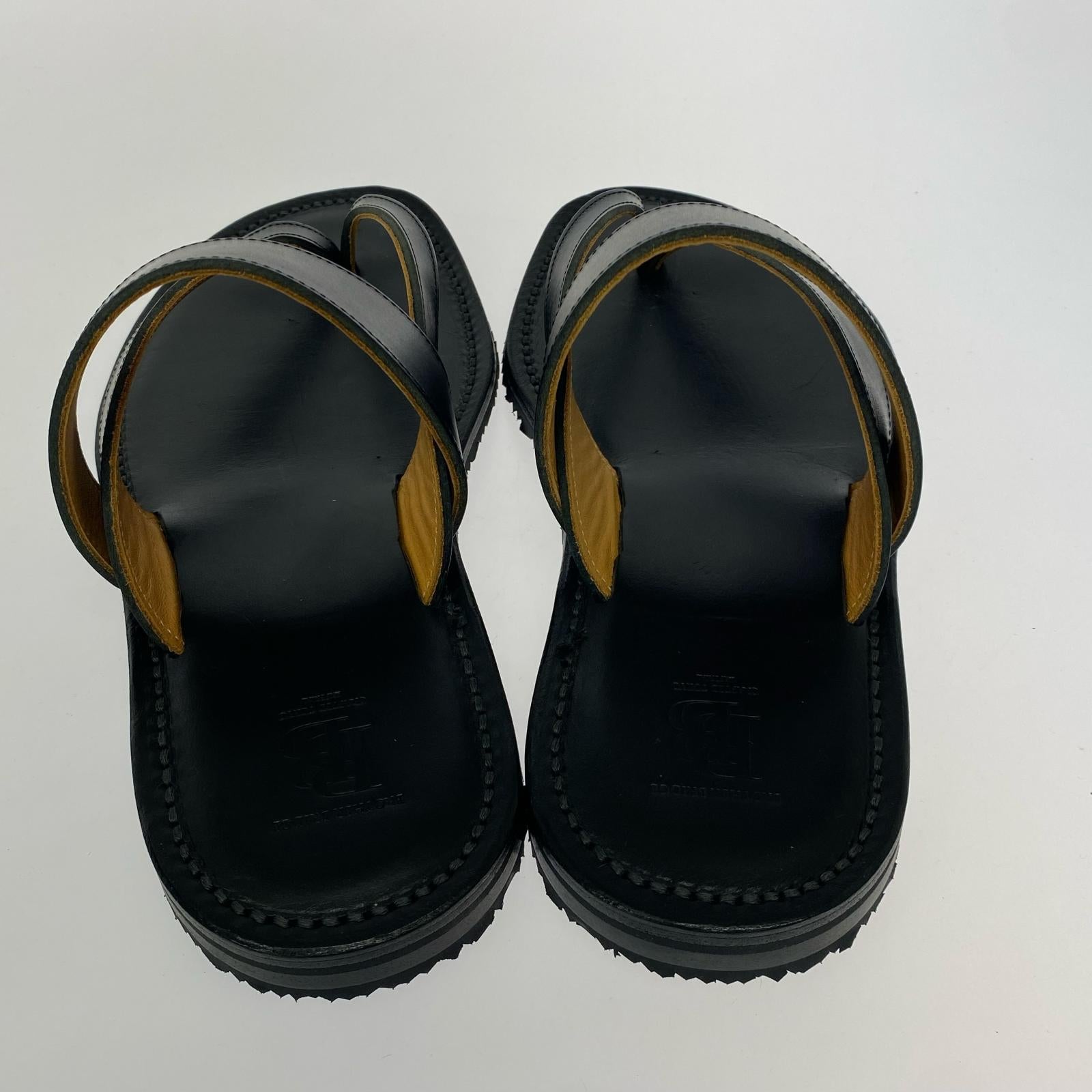 サンダル PALERMO/R009/NERO/BLK (8) ブラック