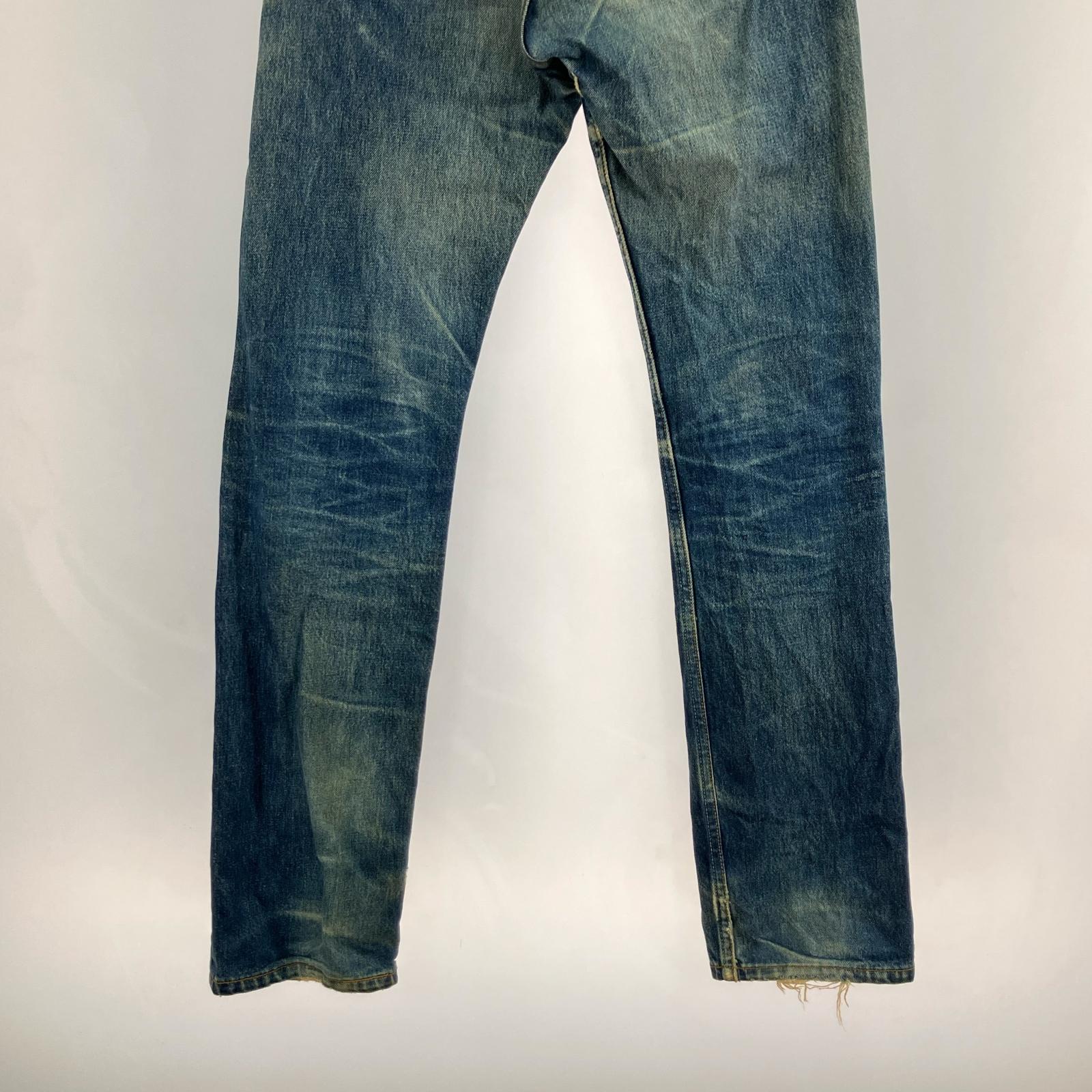 デニムパンツ Levi's 501xx 535刻印 米国製 W28 28 ブルー
