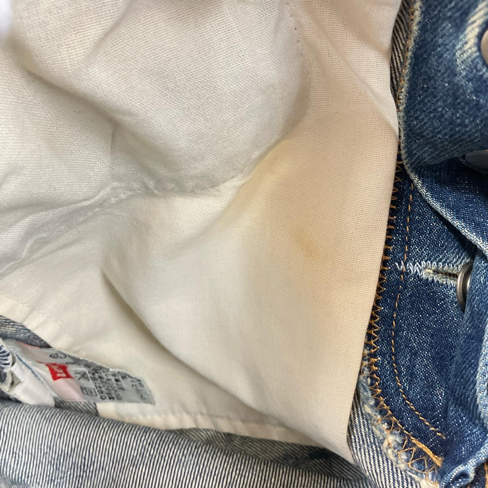 デニムパンツ Levi's 501xx 535刻印 米国製 W28 28 ブルー