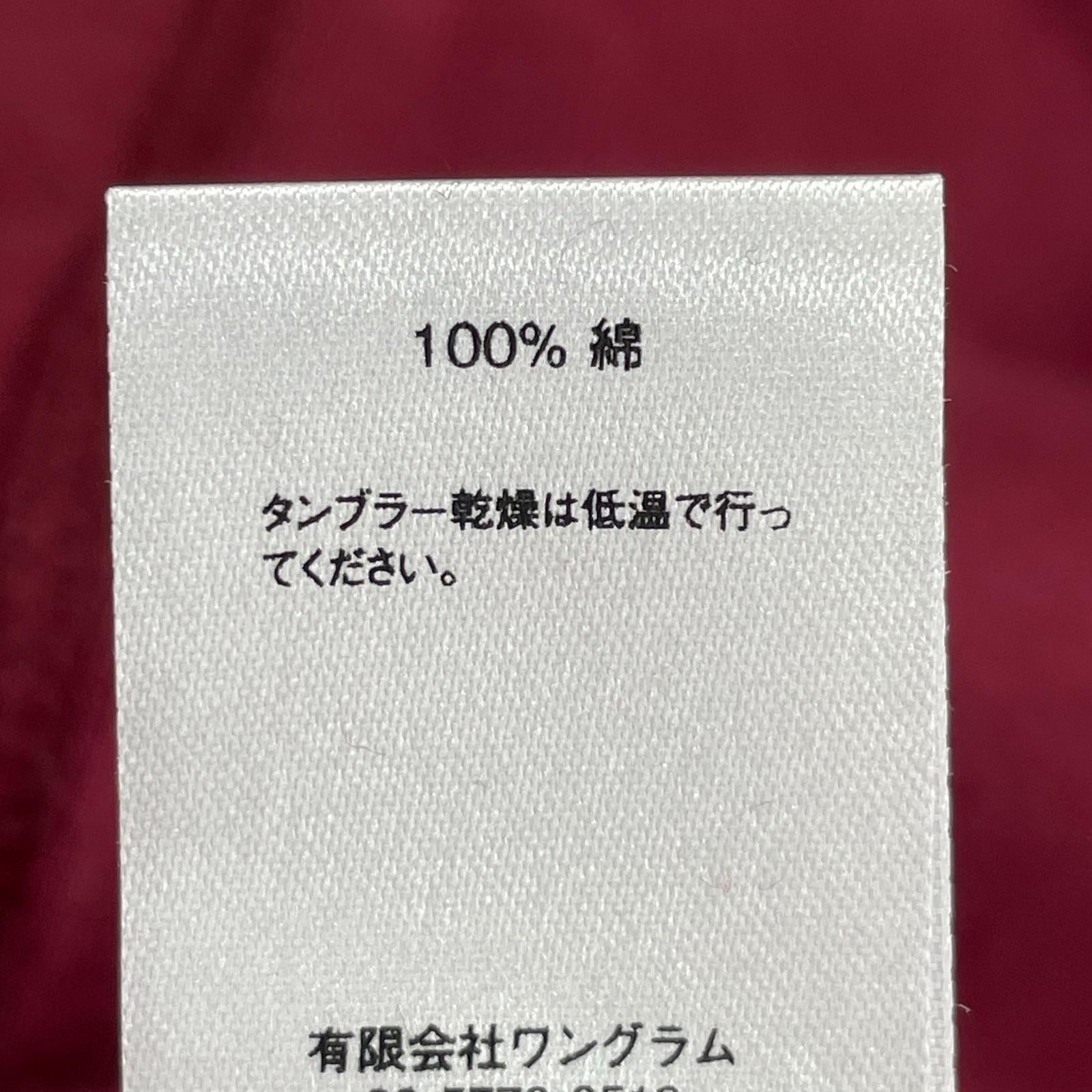 パーカー SMALL LOGO バーガンディ M M