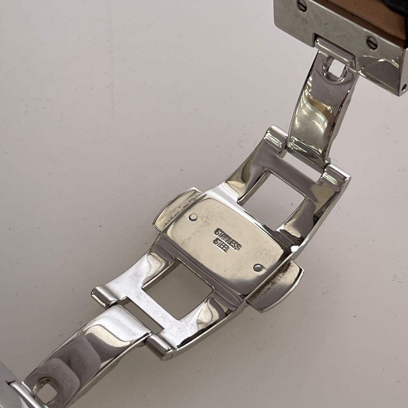 腕時計 レザー ブレスレット ウォッチ ブラック