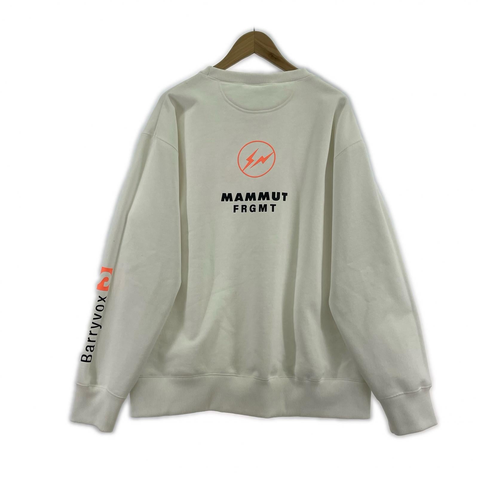 スウェット ×fragment ホワイト