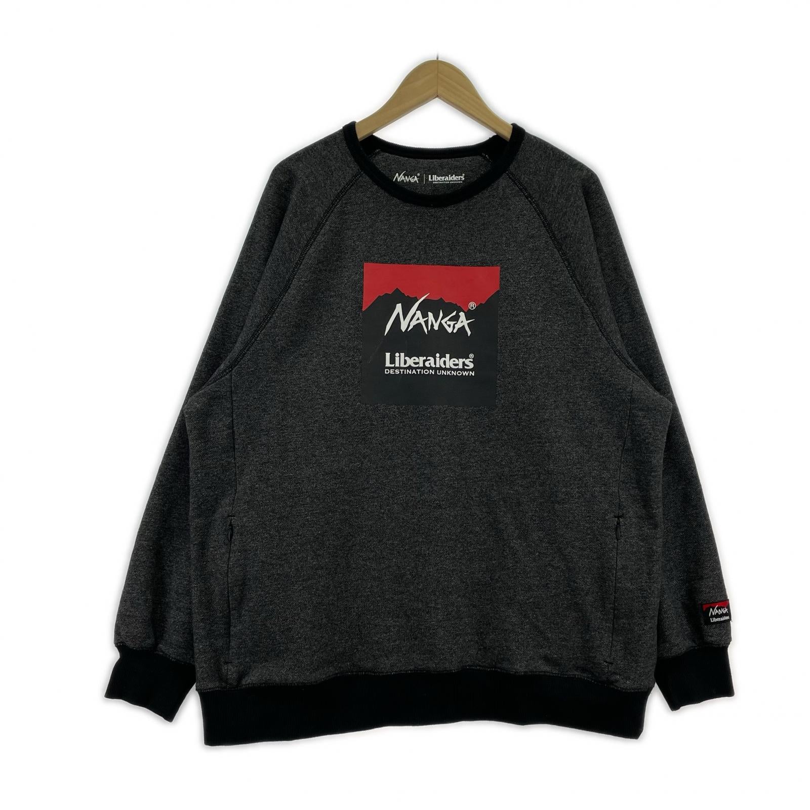 スウェット Liberaiders L ブラック