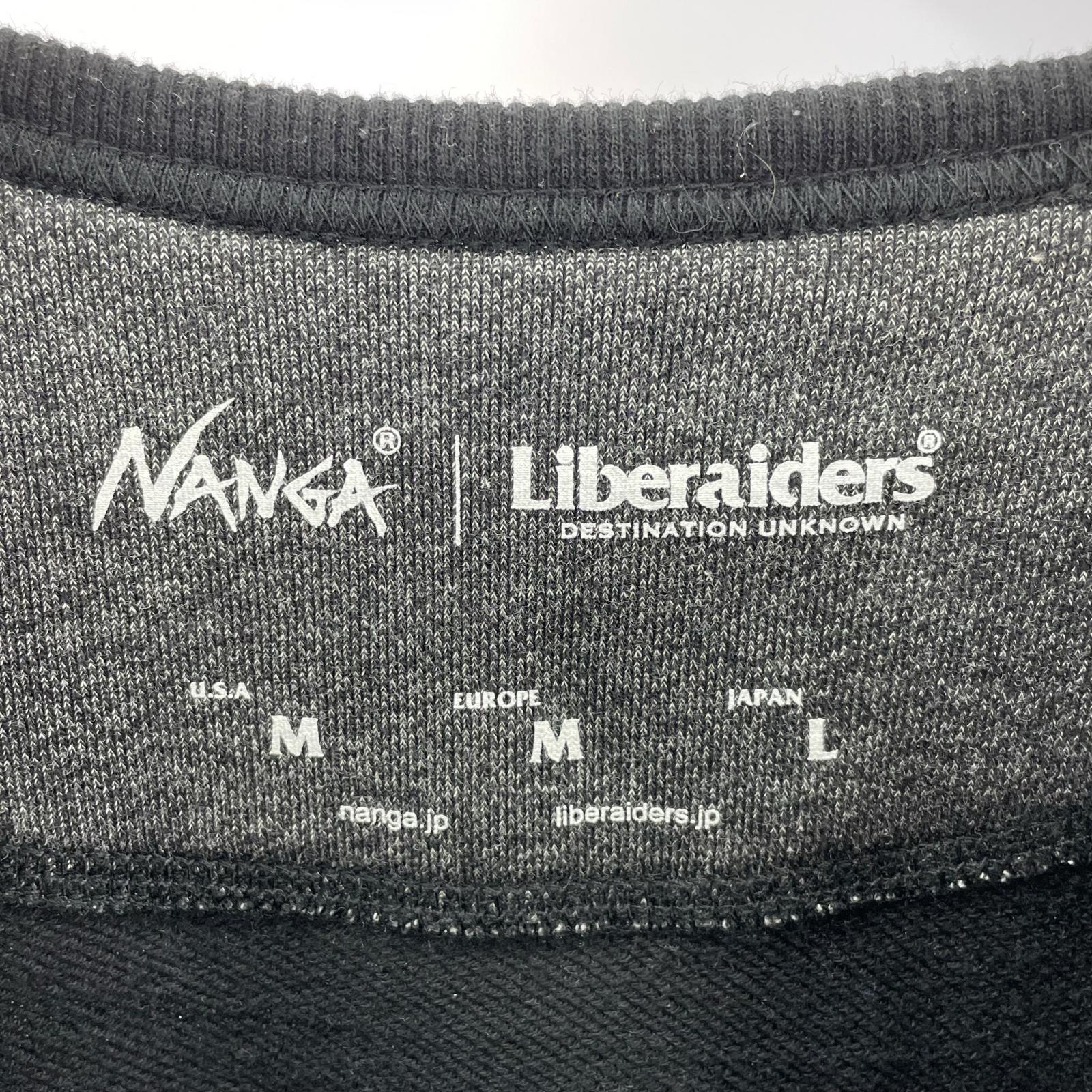 スウェット Liberaiders L ブラック