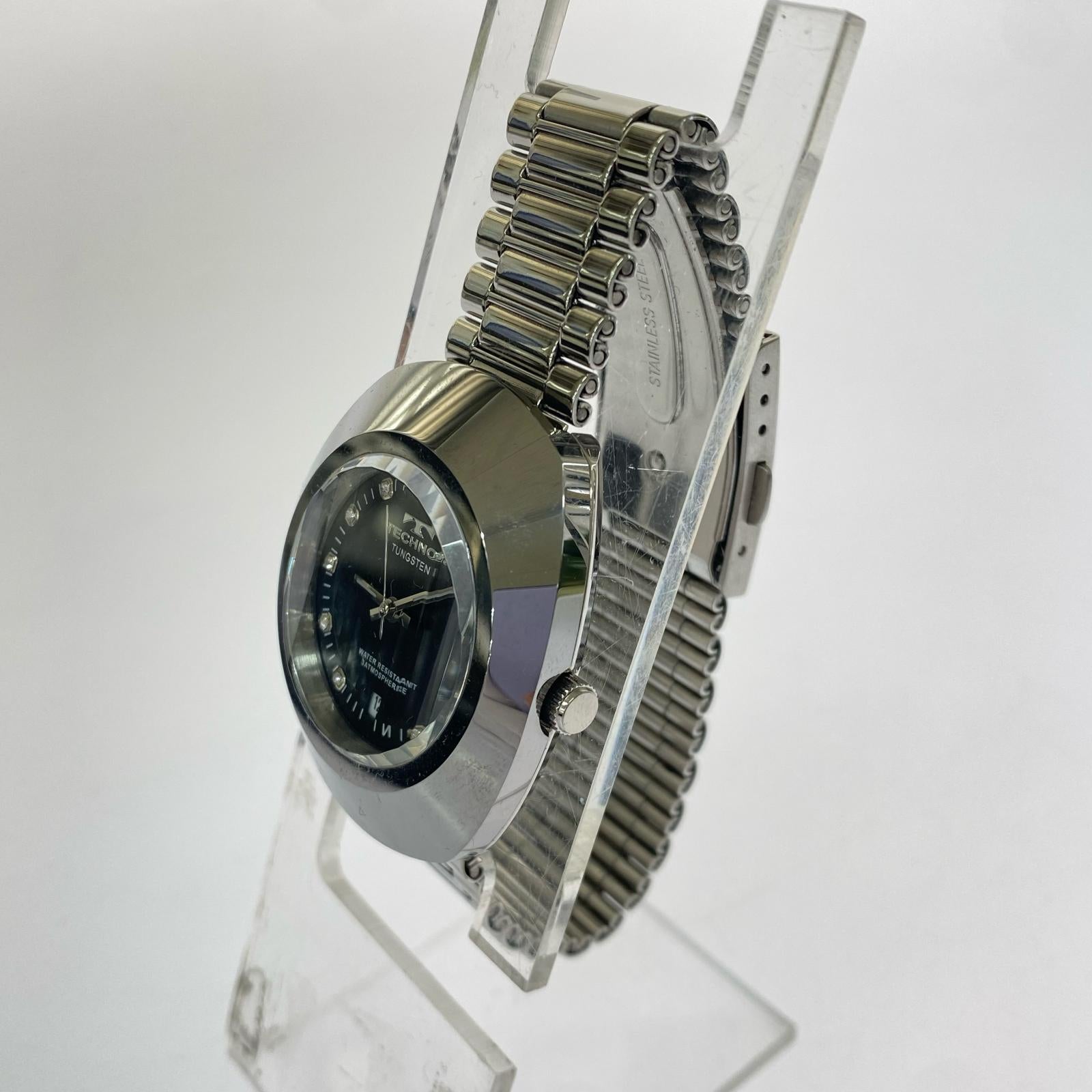 腕時計 technos t9c12 シルバー