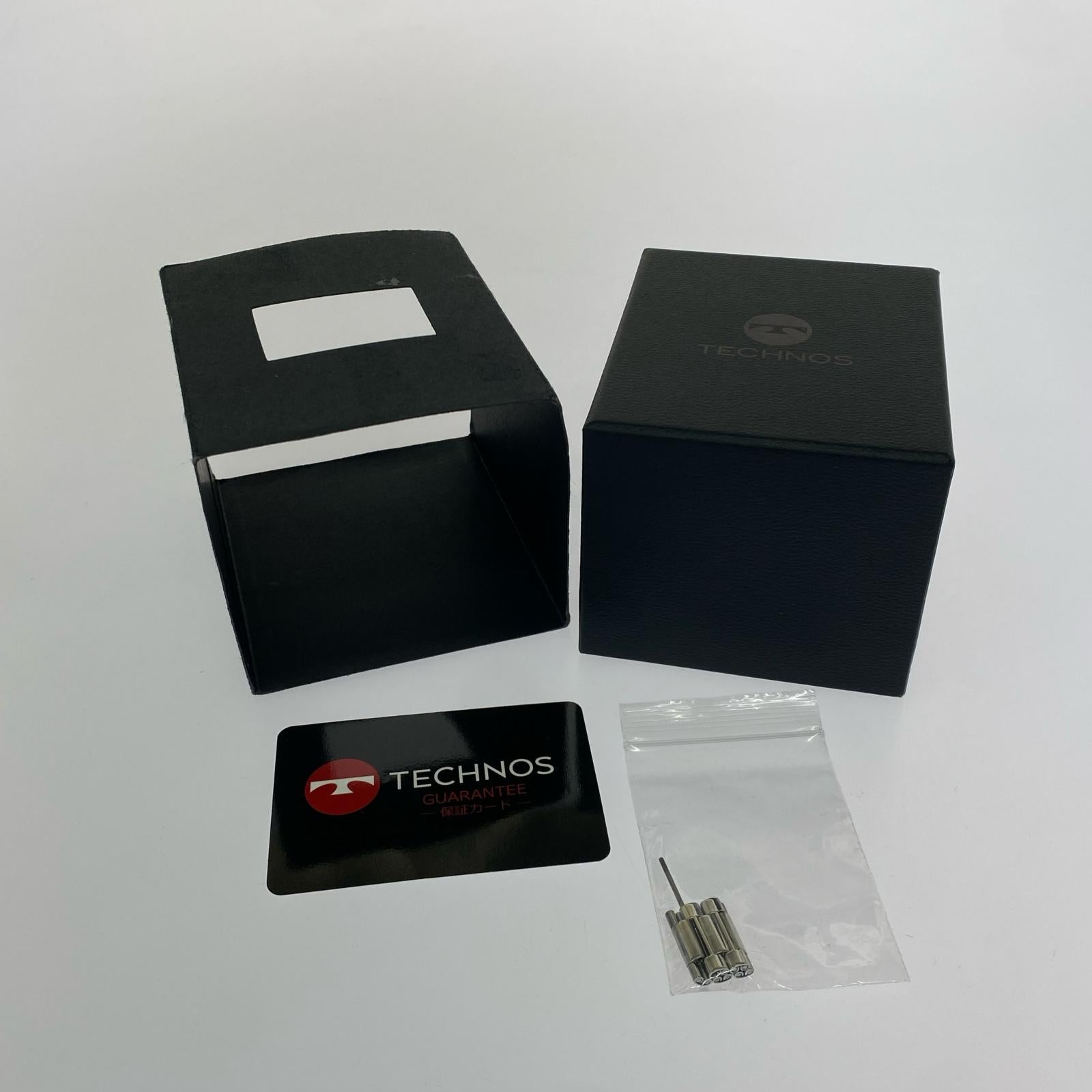 腕時計 technos t9c12 シルバー