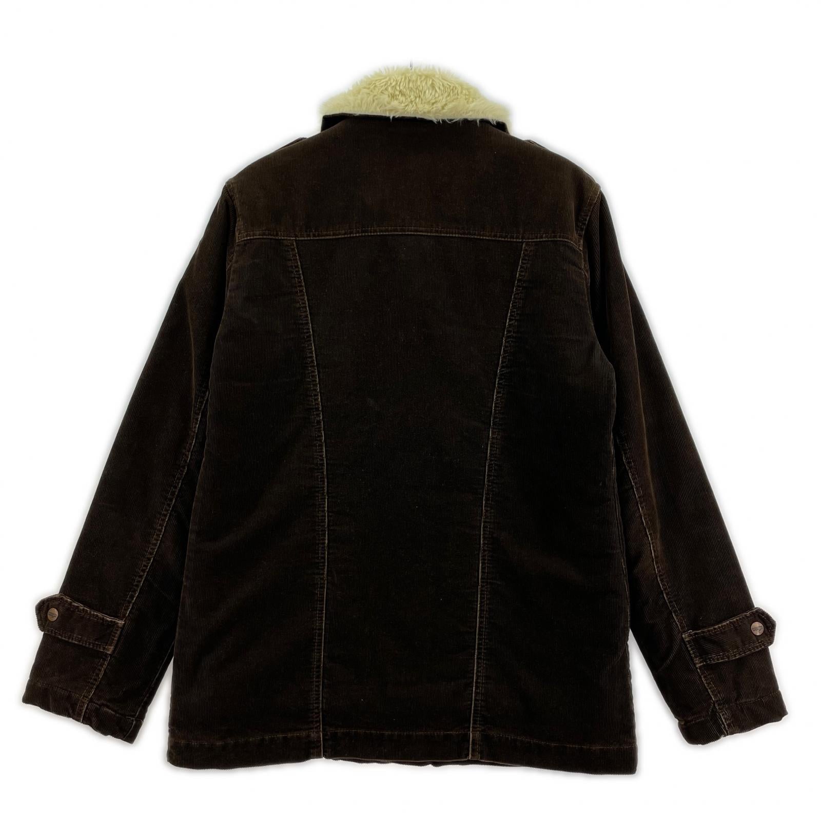 ジャケット コーデュロイ ボアランチジャケット ブラウン(L) L ブラウン