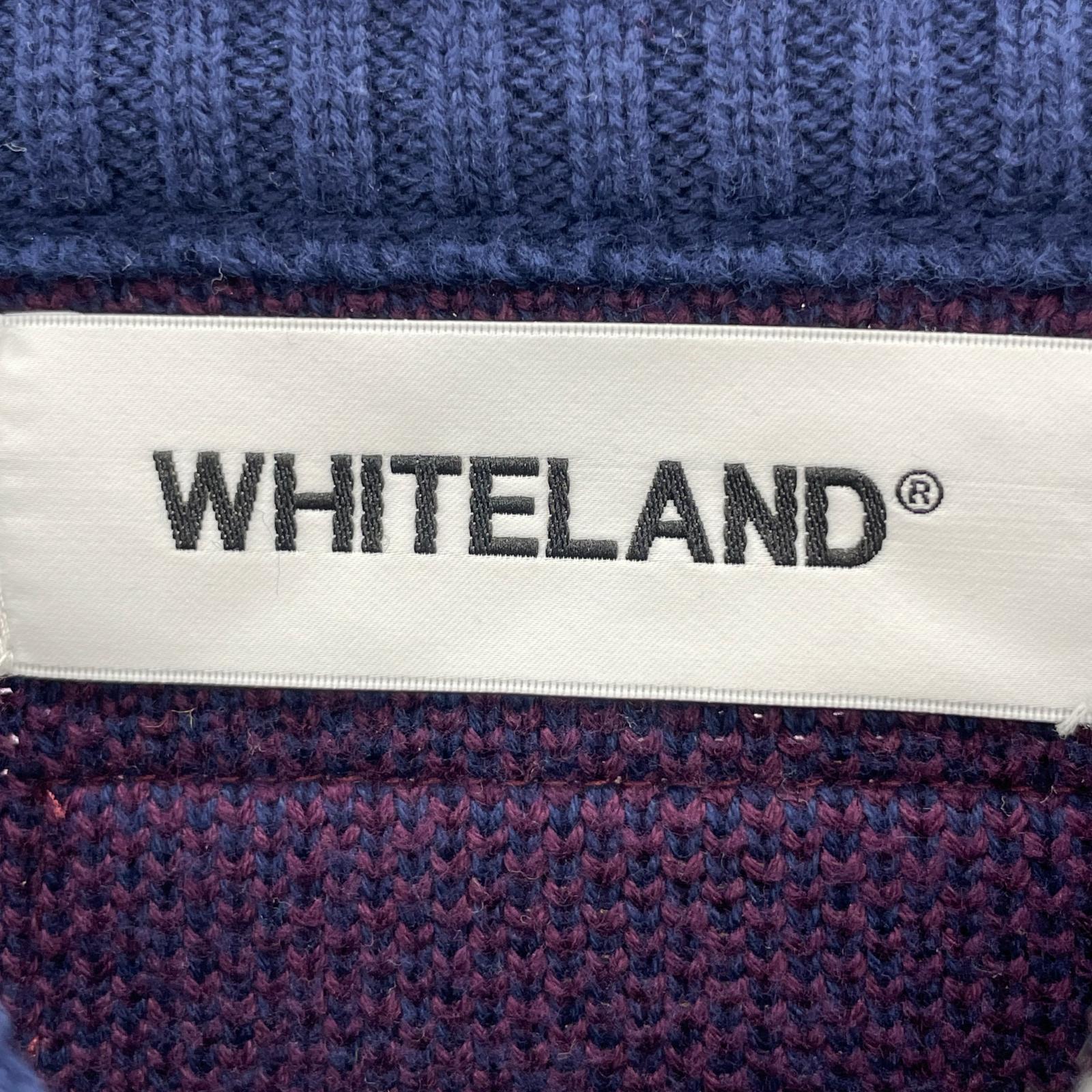 ニット WHITELAND BLACKBURN ニット・セーター L
