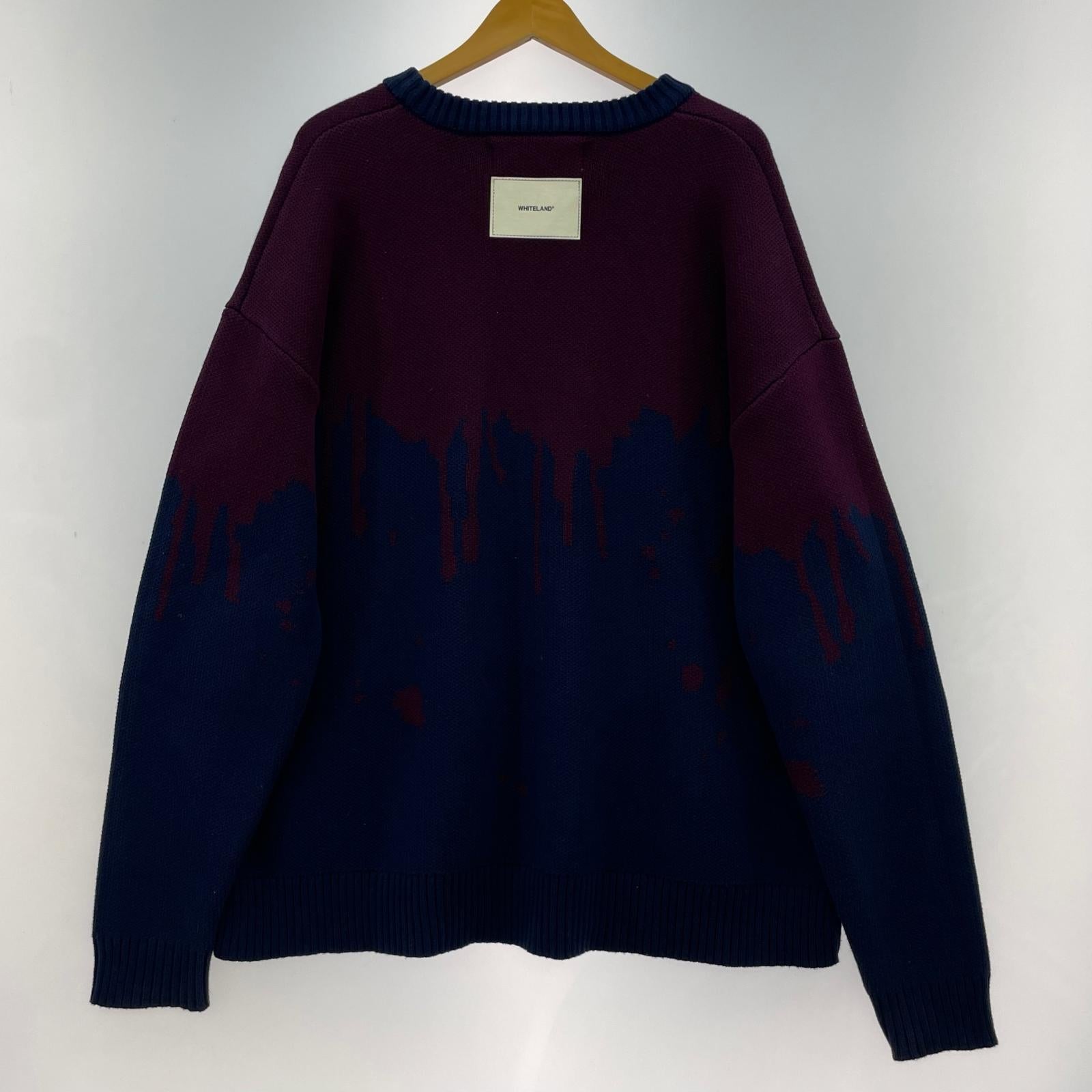 ニット WHITELAND BLACKBURN ニット・セーター L