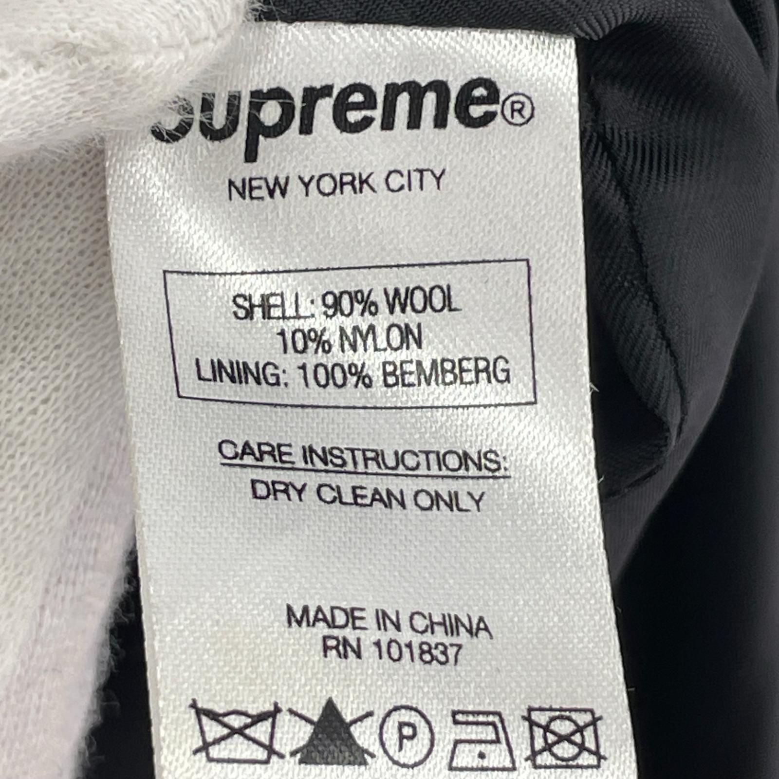 ジャケット Supreme×UNDER COVER 16AW WOOL COAT M ブラック