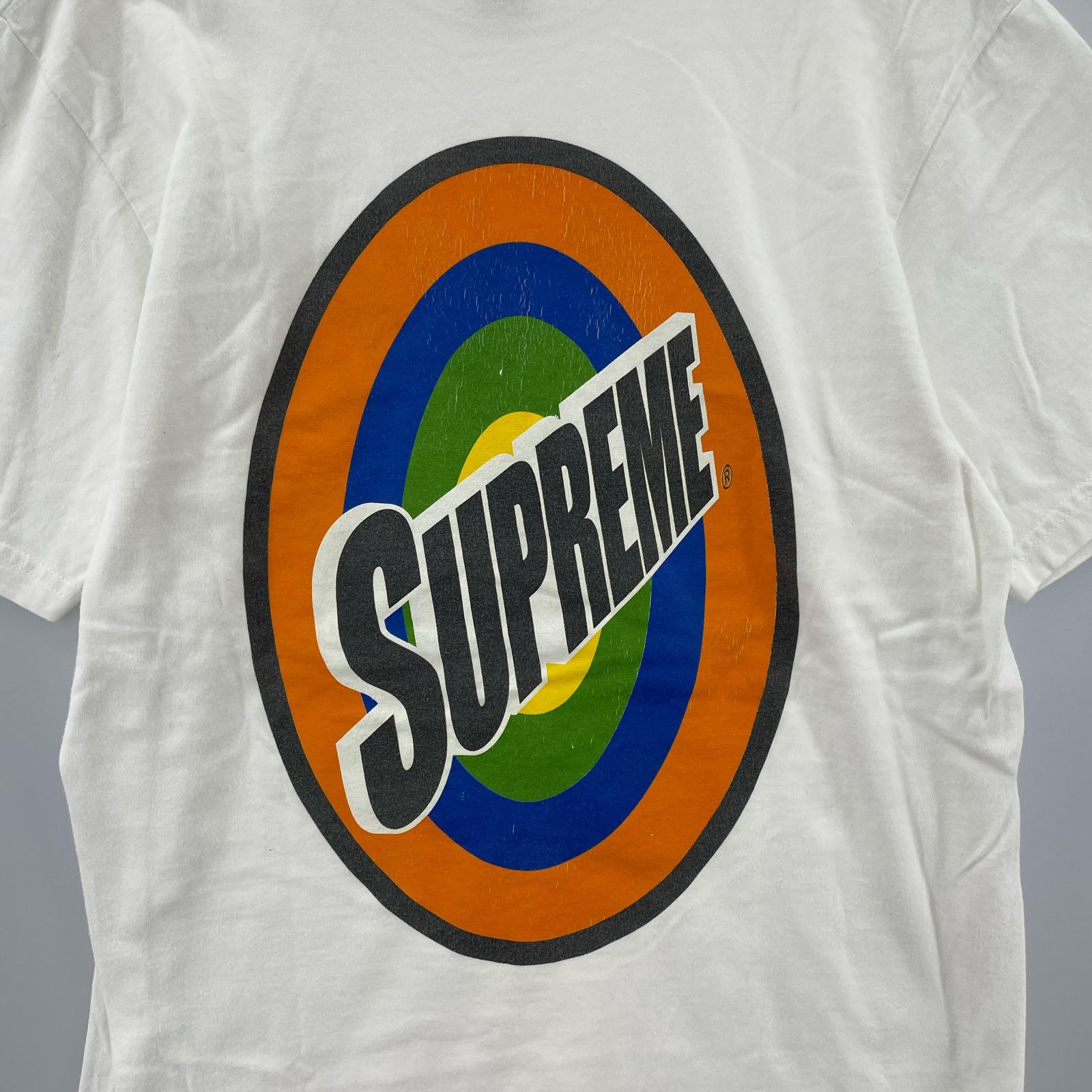 半袖Tシャツ Spin Tee プリントS/Sカットソー 白 M ホワイト
