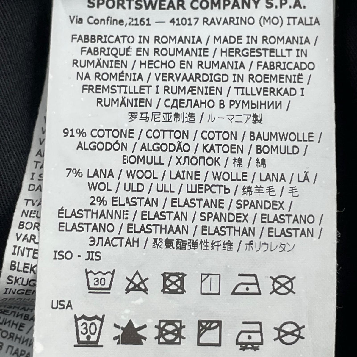 パンツ TYPE RE-T CARGO PANTS W31 BLK 31