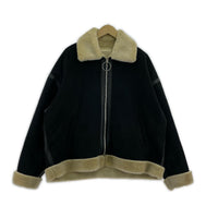 ジャケット NEON SIGN 0732 B-6 FLIGHT JACKET 黒 46 ブラック