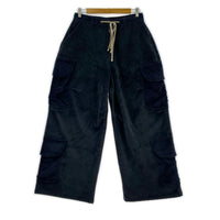 パンツ WFACE VELOUR FLARE CARGO PANTS M ネイビー