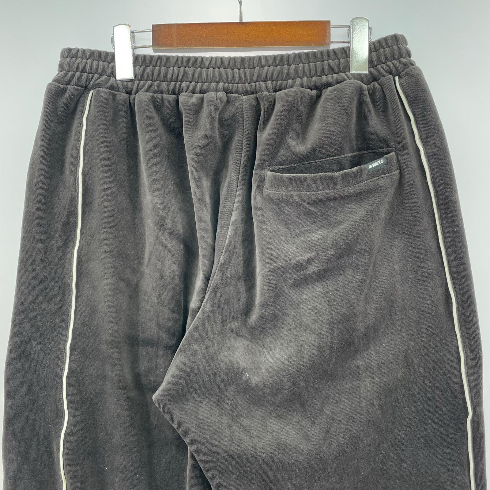 パンツ VELOUR PANTS A.C.D L ブラウン