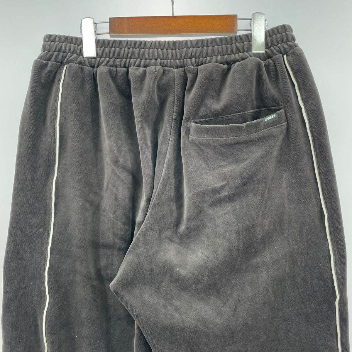 パンツ VELOUR PANTS A.C.D L ブラウン