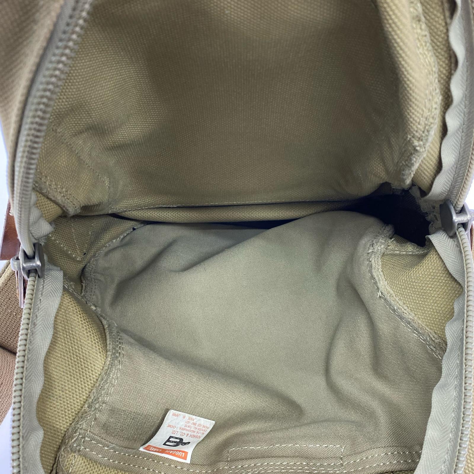 リュック・デイパック LUGGAGE LABEL ベージュ