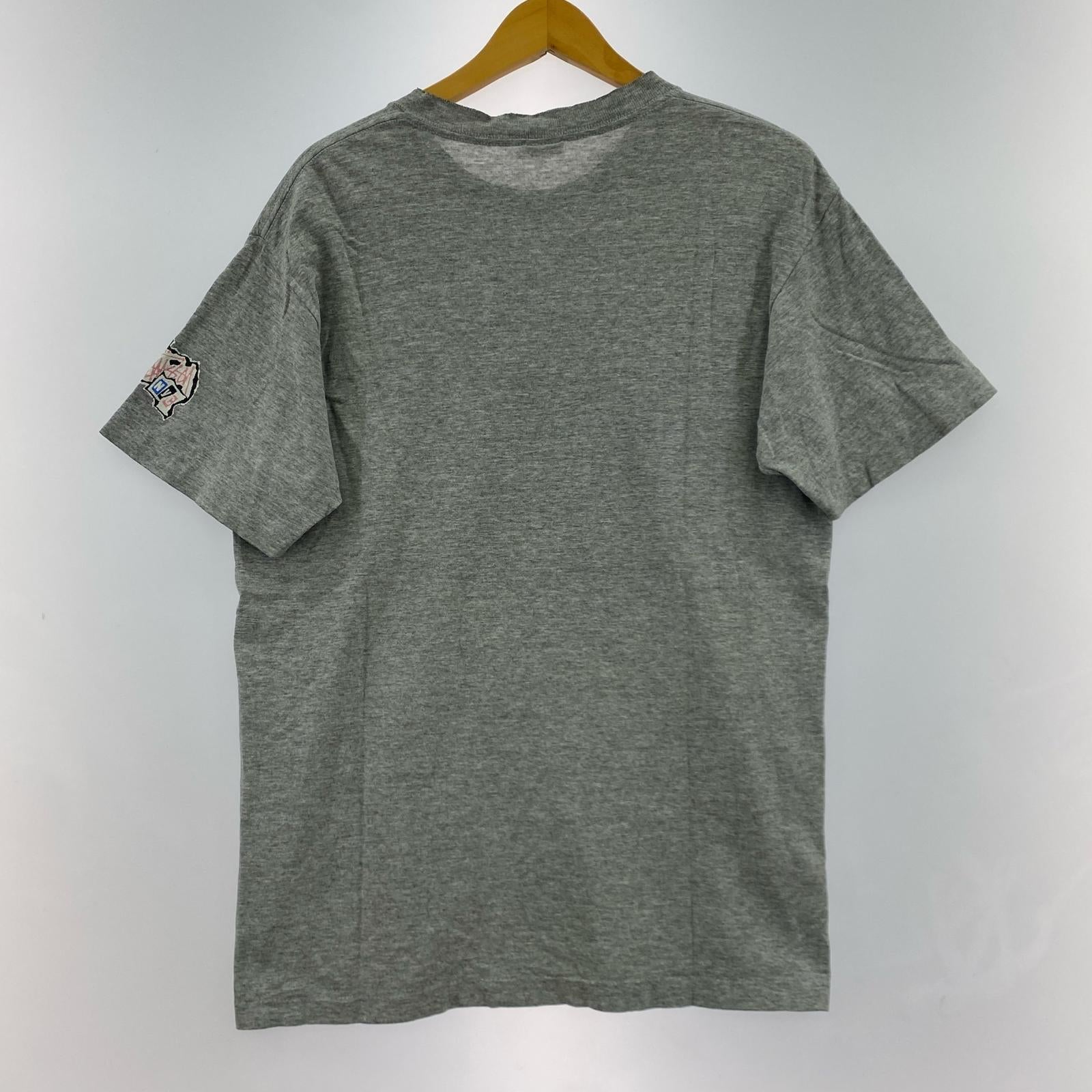 半袖Tシャツ 00s NEW YORK Print USA製 S/S Tee M GRY M グレー