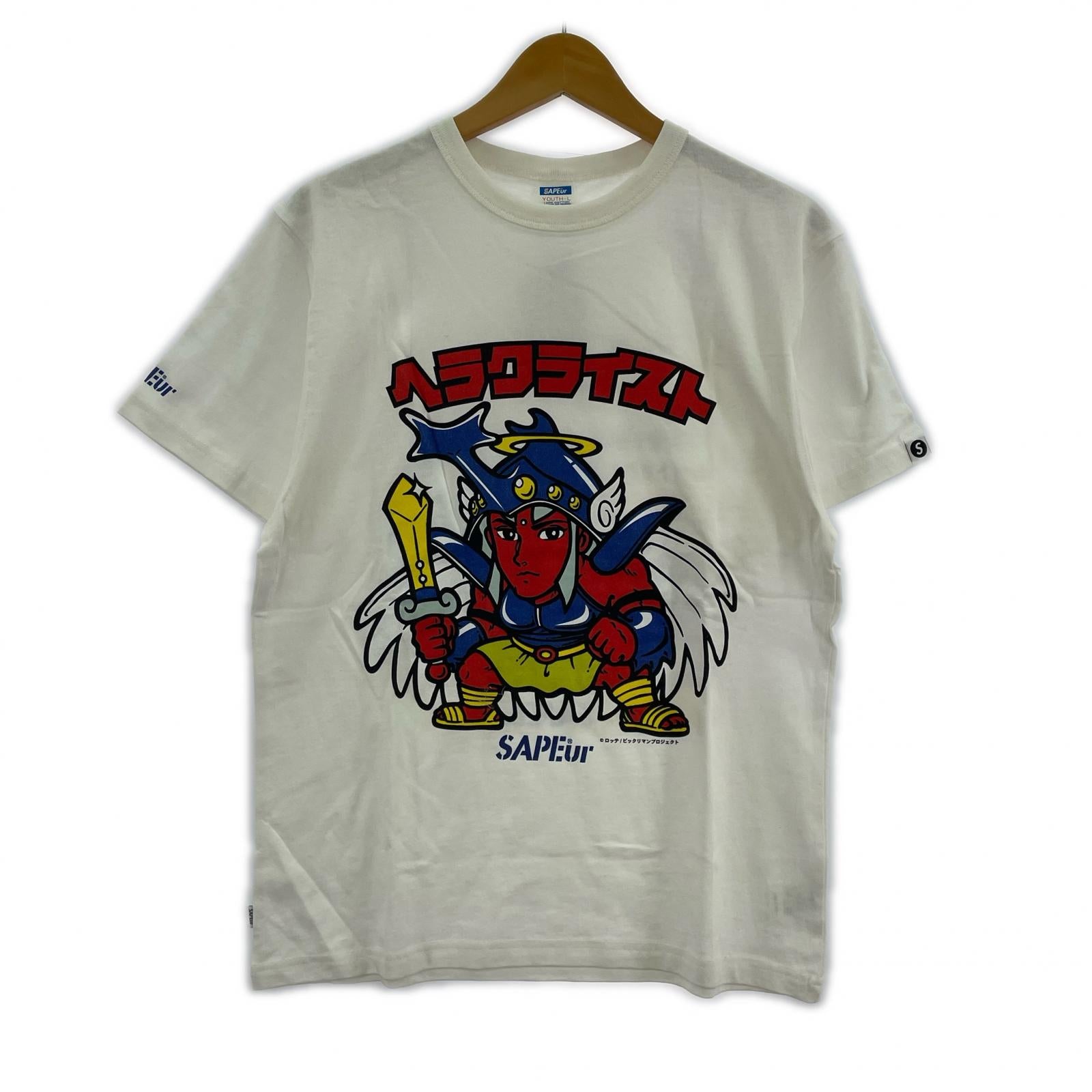半袖Tシャツ ビックリマン/L/ホワイト/A0024-307 L ホワイト