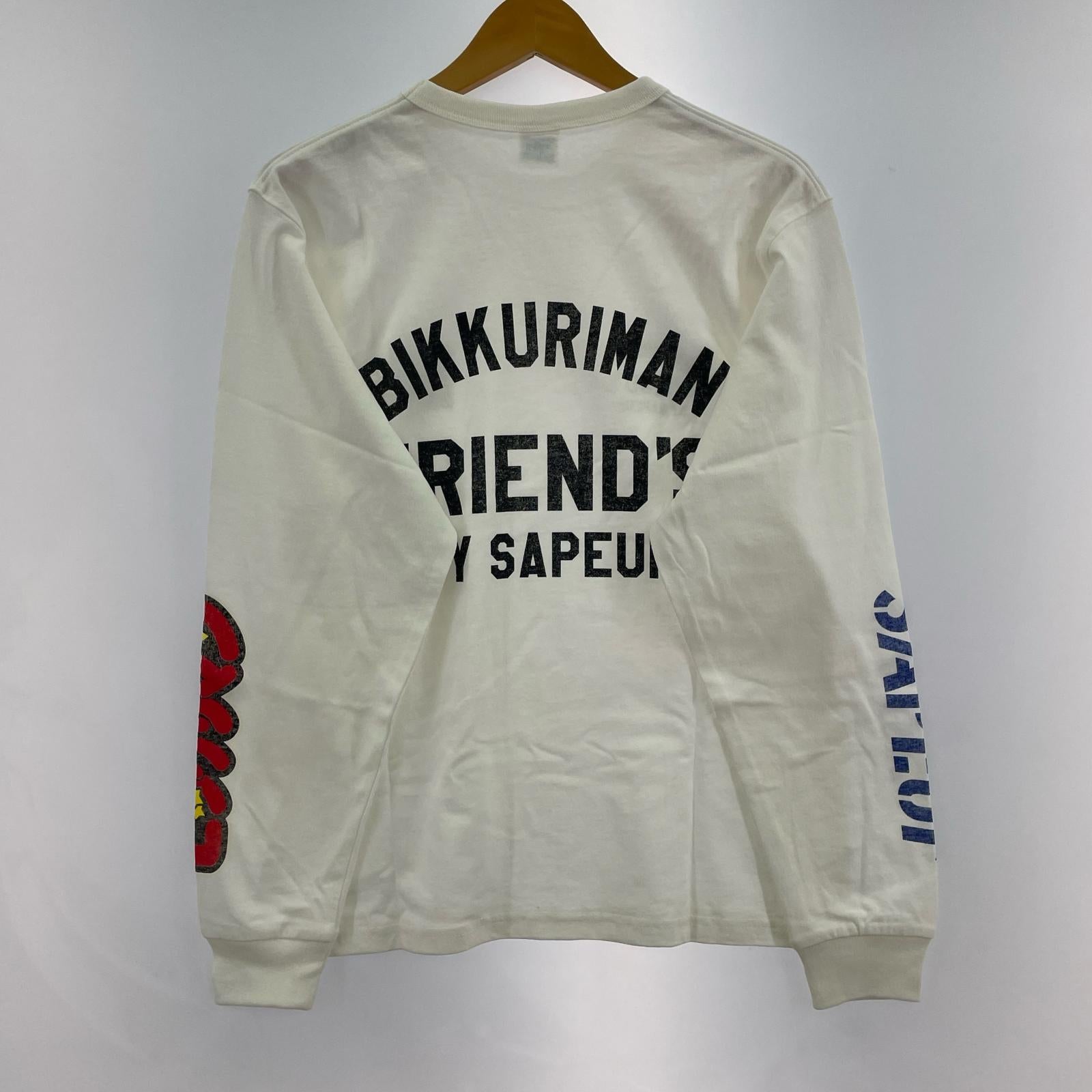 長袖Tシャツ ビックリマン/L/スーパーゼウス L ホワイト