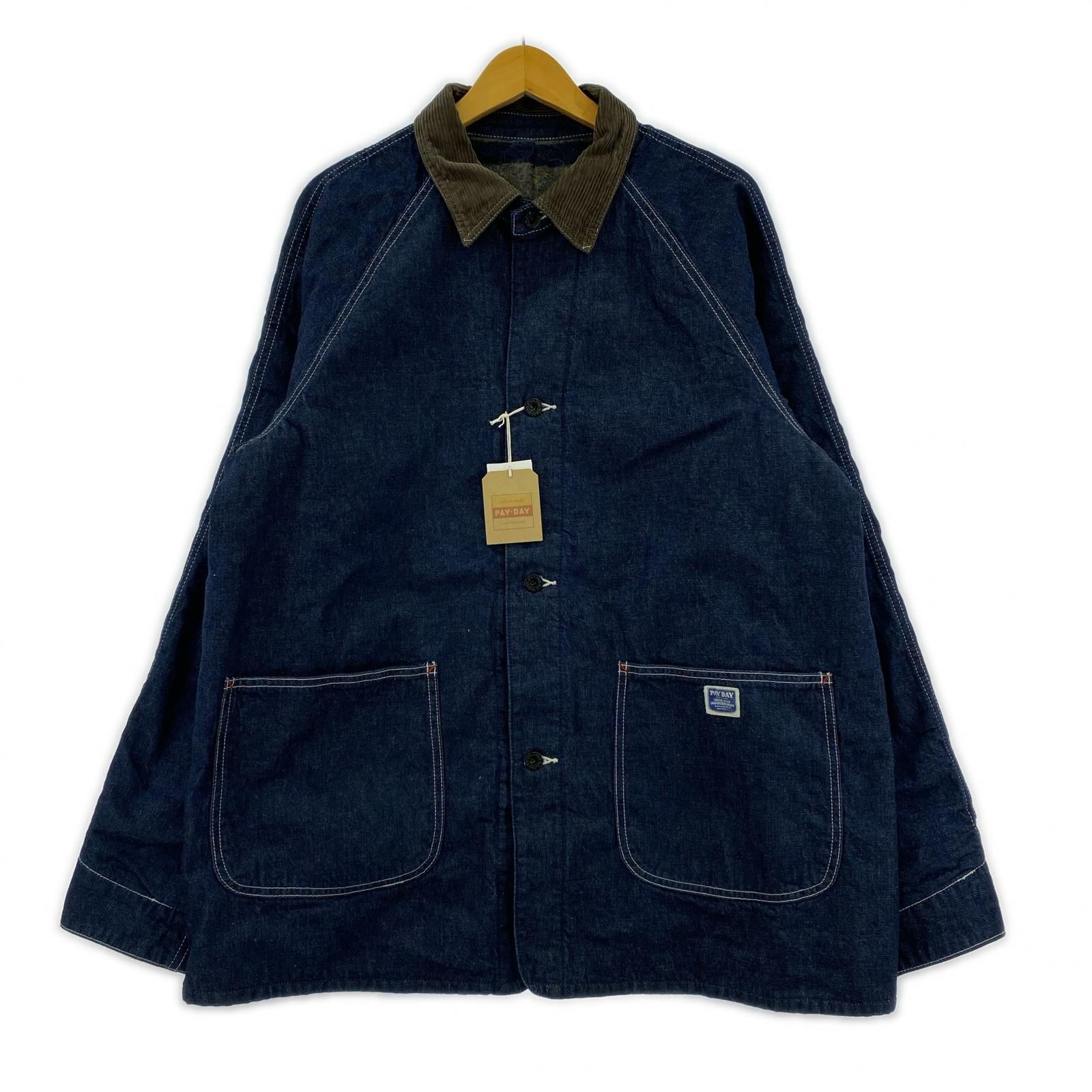 デニムジャケット PAYDAY PD25-CA-5 40's 復刻 ネイビー