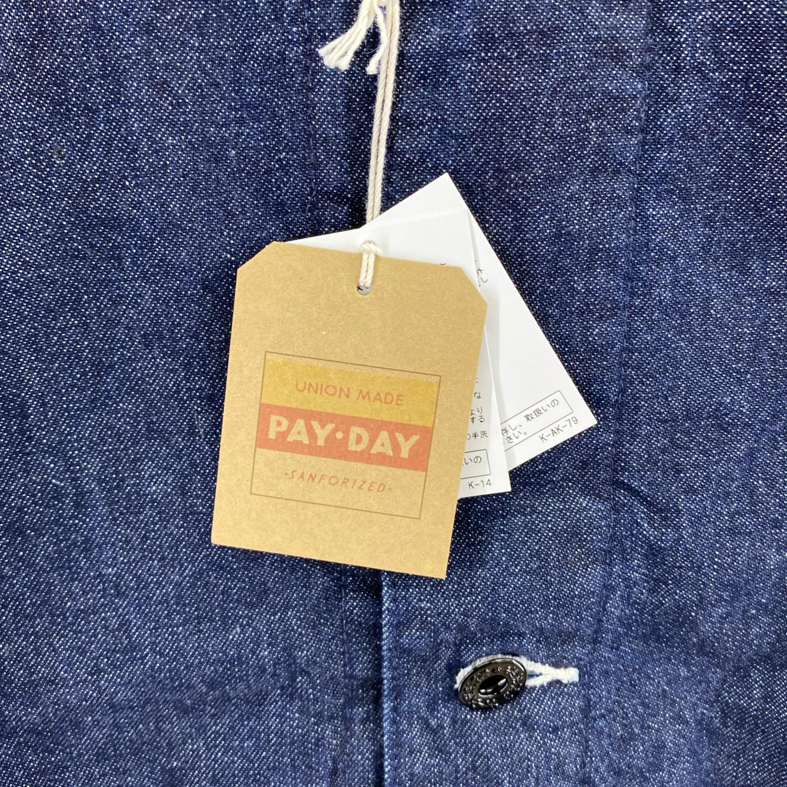 デニムジャケット PAYDAY PD25-CA-5 40's 復刻 ネイビー