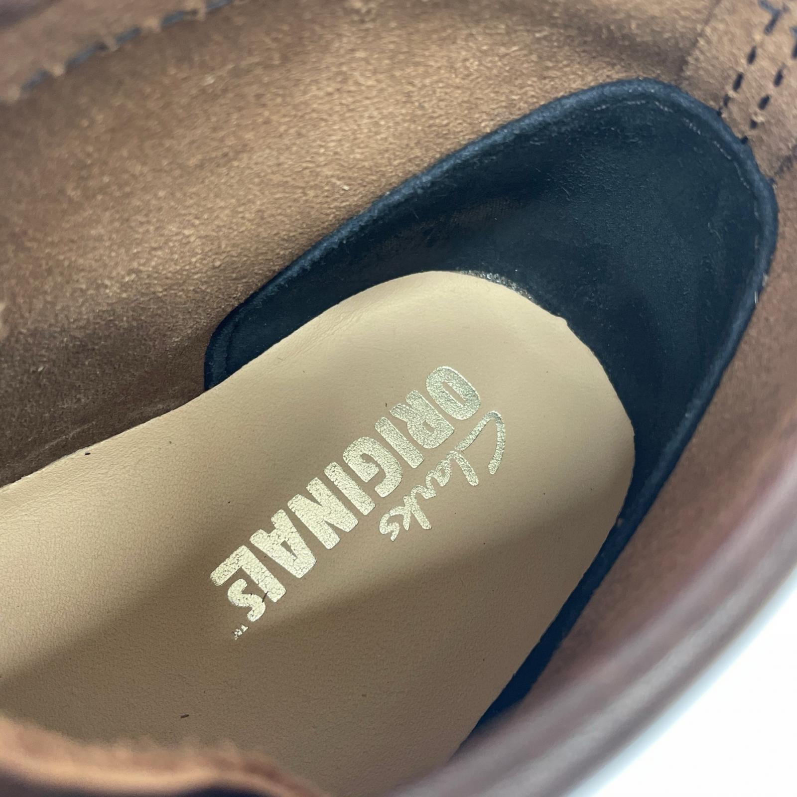 ブーツ Originals Wallabee Boot DARK TAN COMBI ブラウン