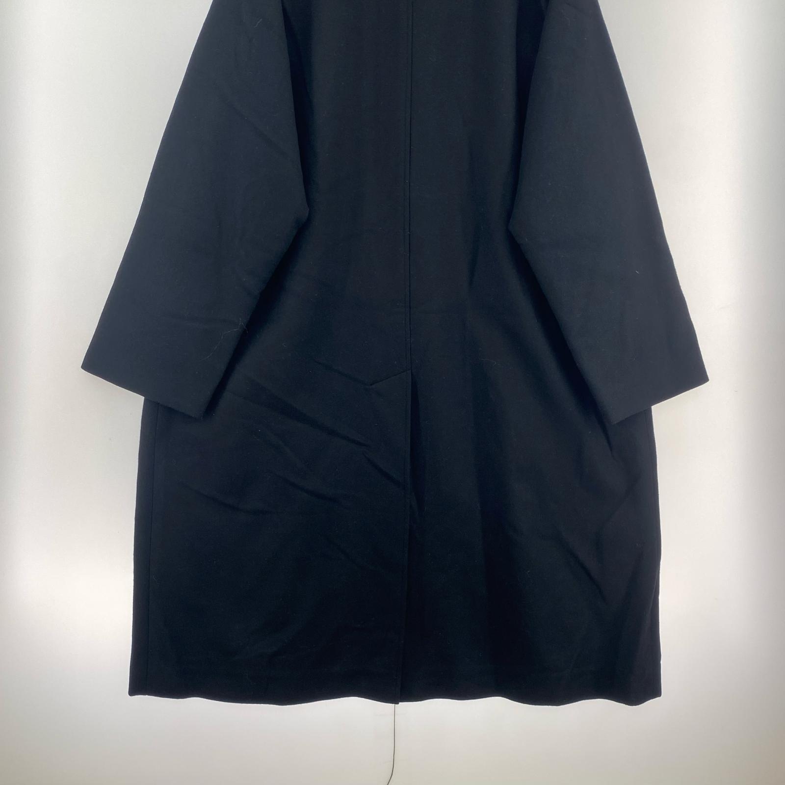 ジャケット 21AW SUPER 160S DOUBLE SAXONY BALMACAAN 4 ブラック