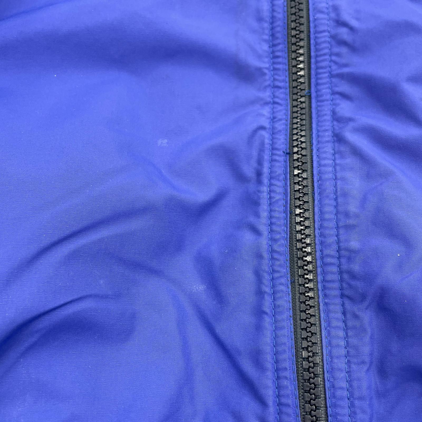 ジャケット 80s USA製 シェルドシンチラジャケット 青 (L) M ブルー