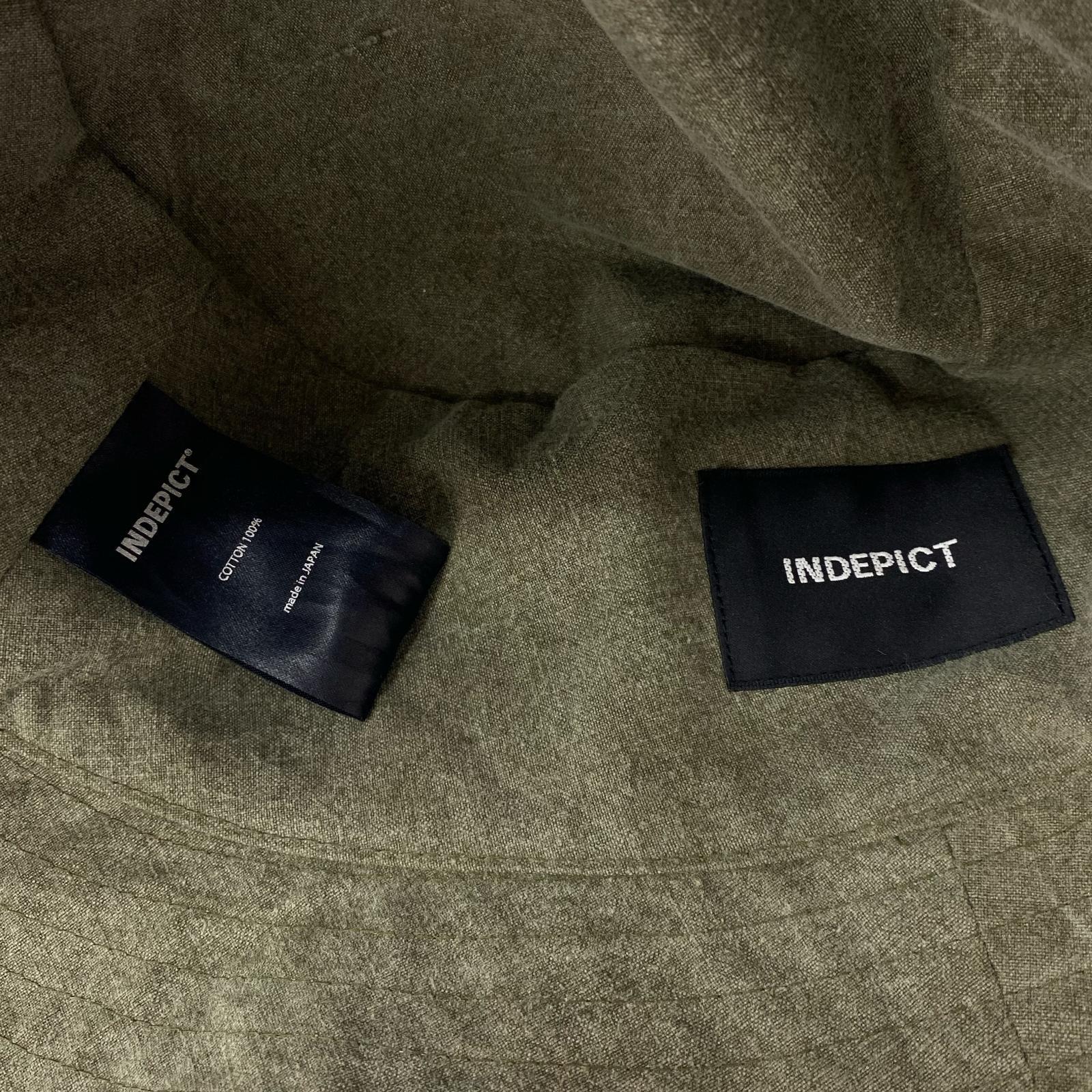 ハット INDEPICT US MILITARY TENT バケットハット カーキ