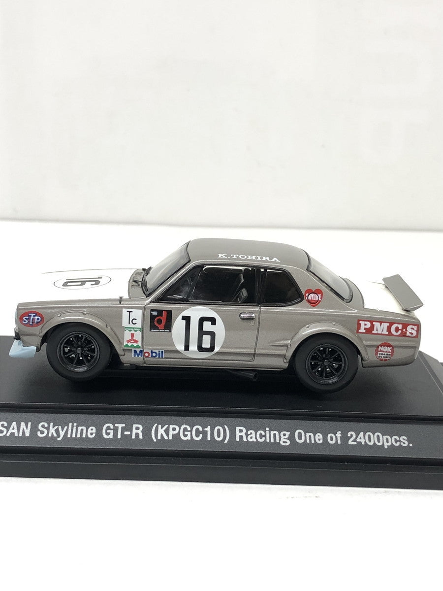 1/43 EBBRO SKYLINE GT-R KPGC10 シルバー ホワイト スケールカー