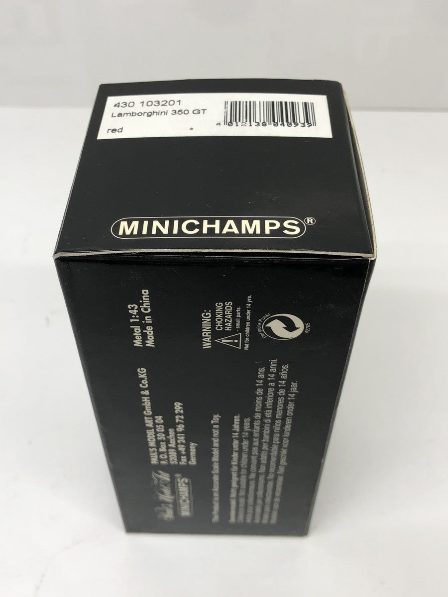 1/43 MINICHAMPS Lamborghini 350 GT Red スケールカー
